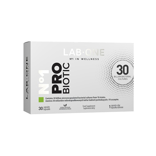 LAB ONE ProBiotic - 3x 30caps.