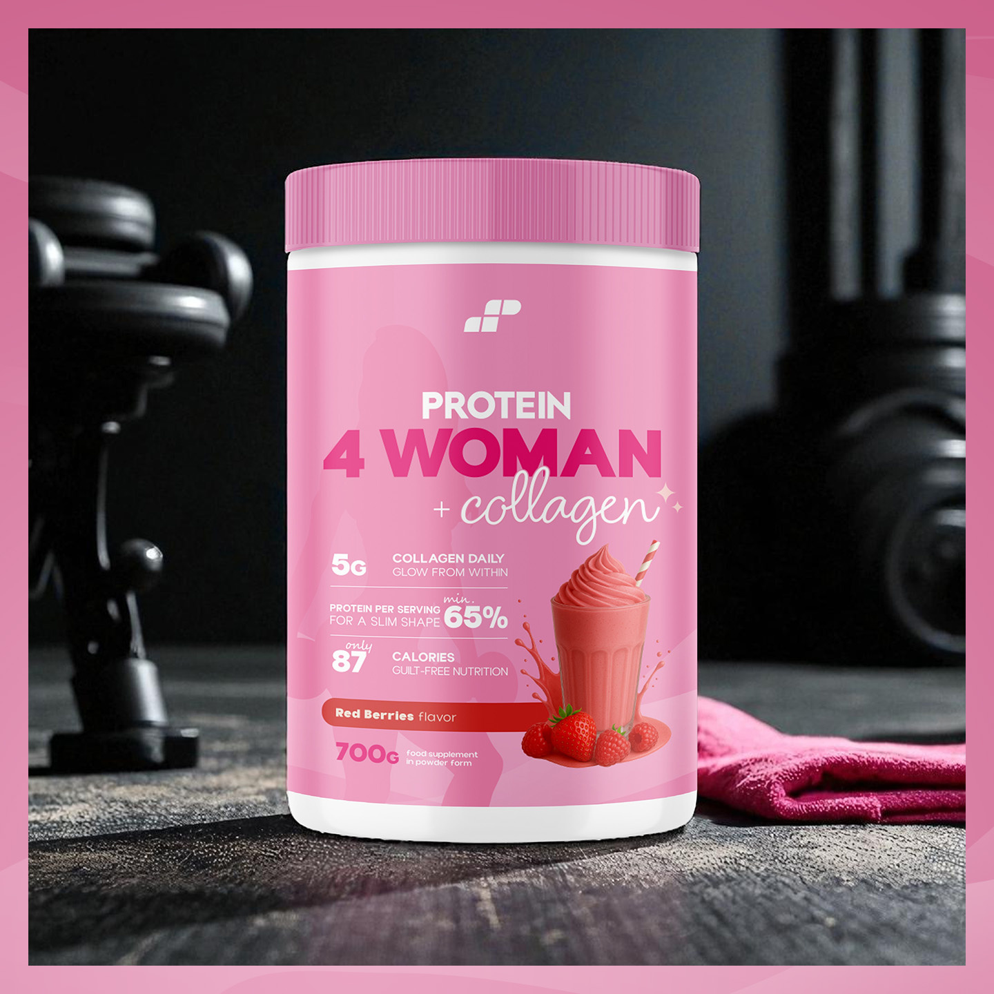 Protein 4 Woman + Collagen - 700g