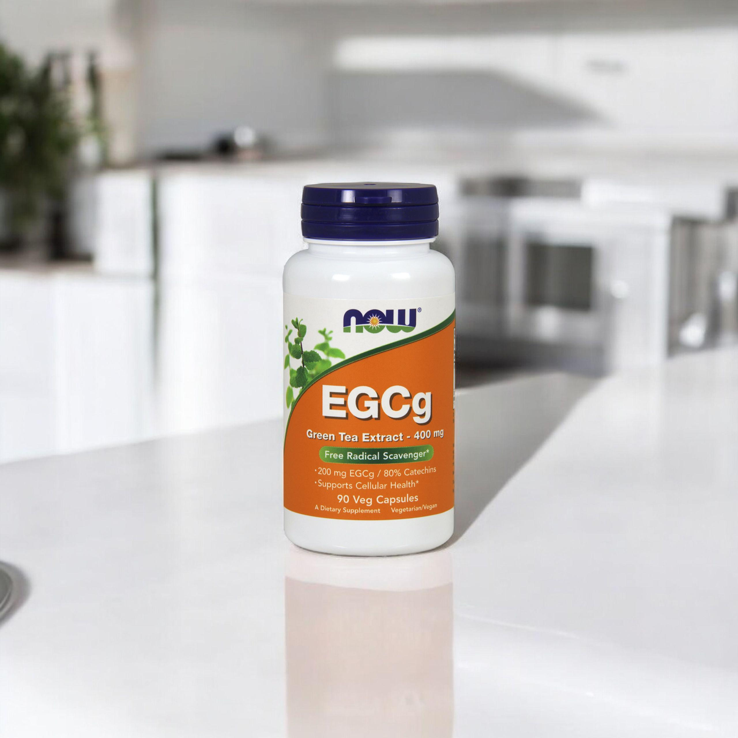 NOW EGCg Green Tea Extract 400mg - 2x 90vcaps