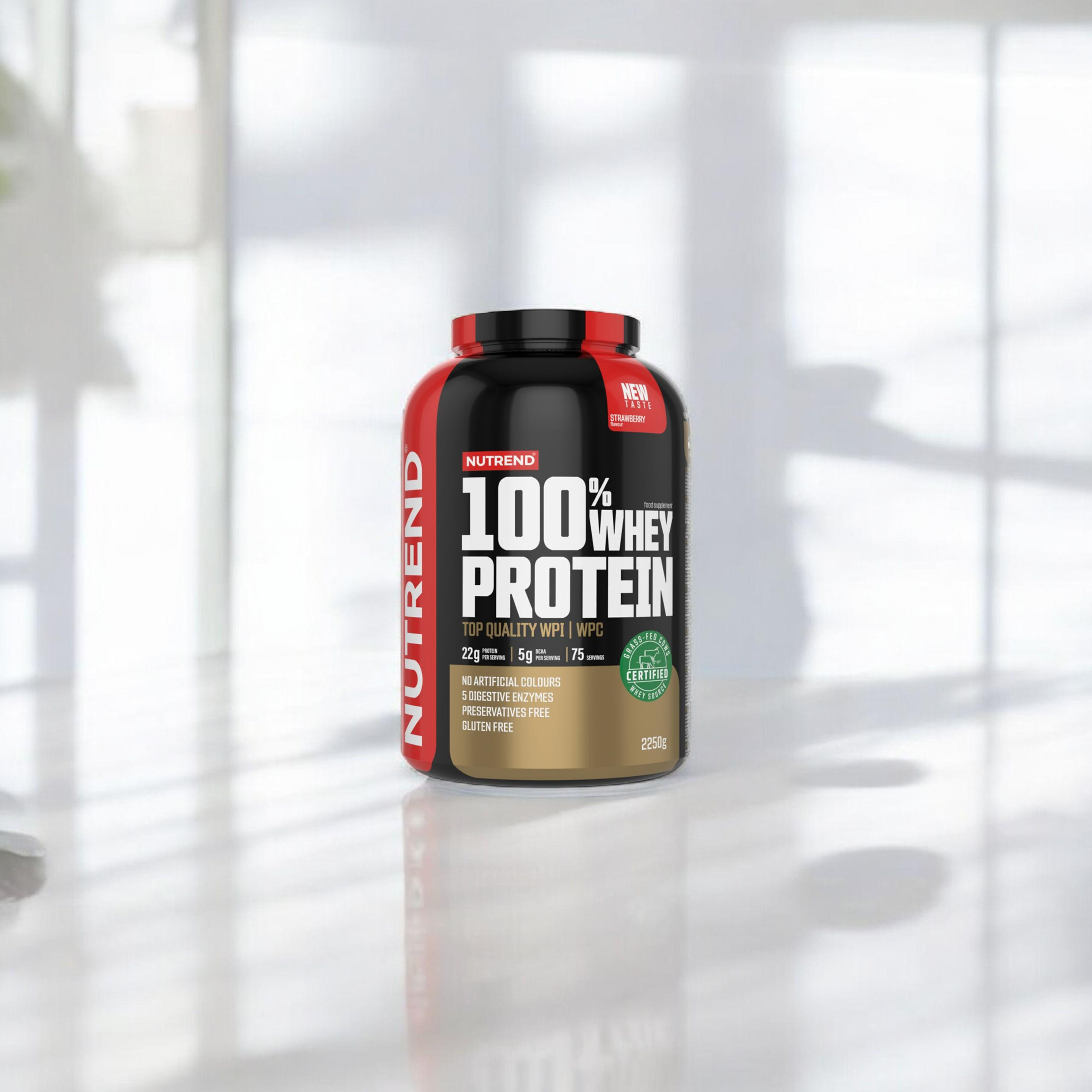 NUTREND 100% Whey Protein - 3x 2250g