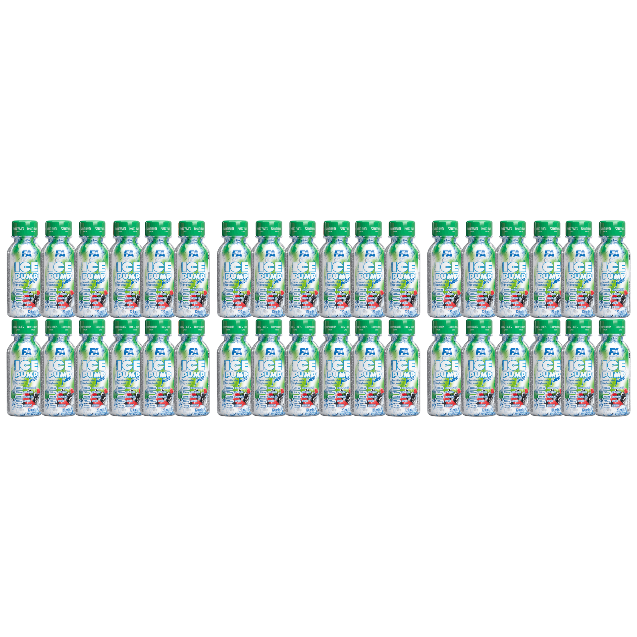 FITNESS AUTHORITY - Ice Pump Juice - 12x 3x 120ml