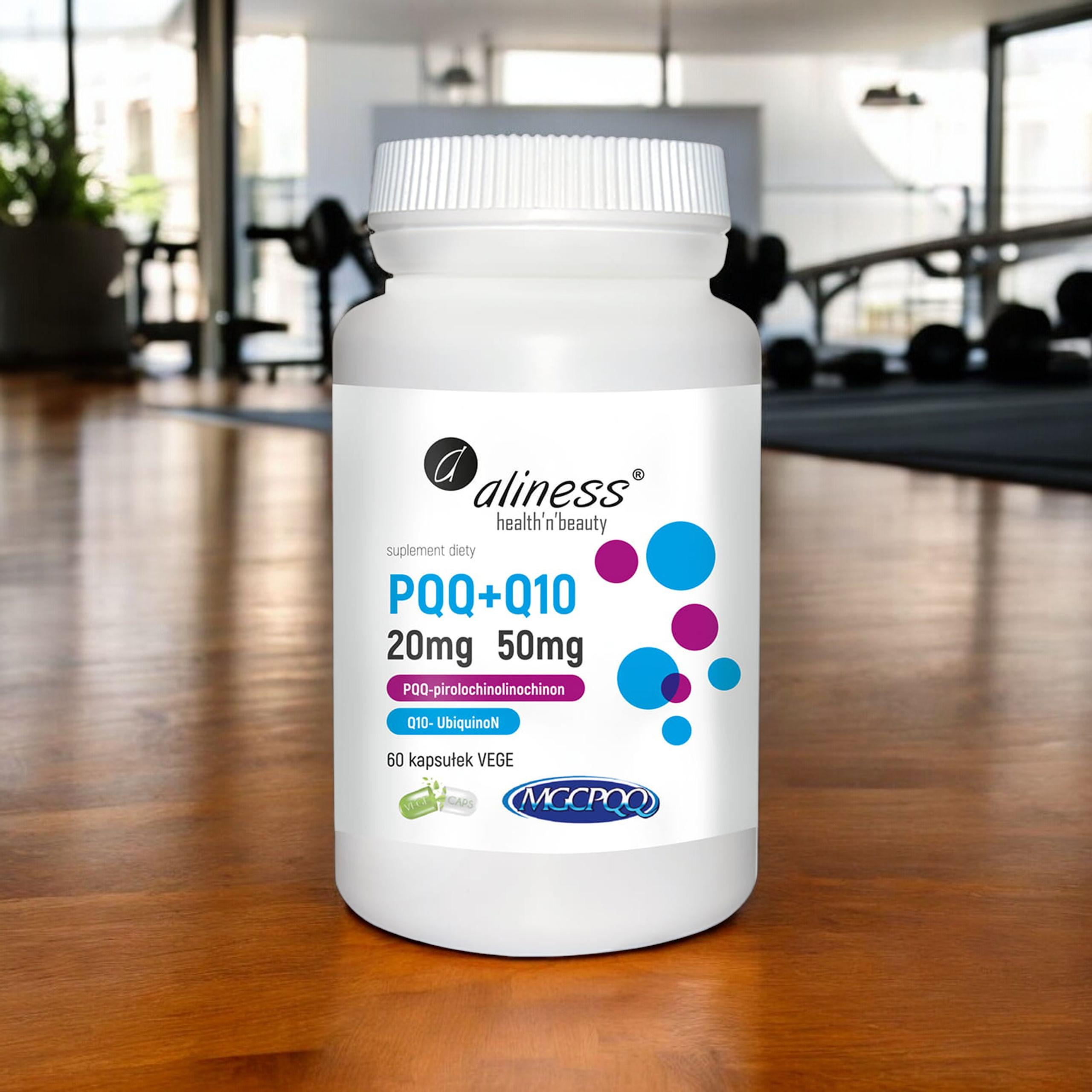 ALINESS PQQ MGCPQQ® 20 mg + Q10 50 mg - 2x 60vcaps.
