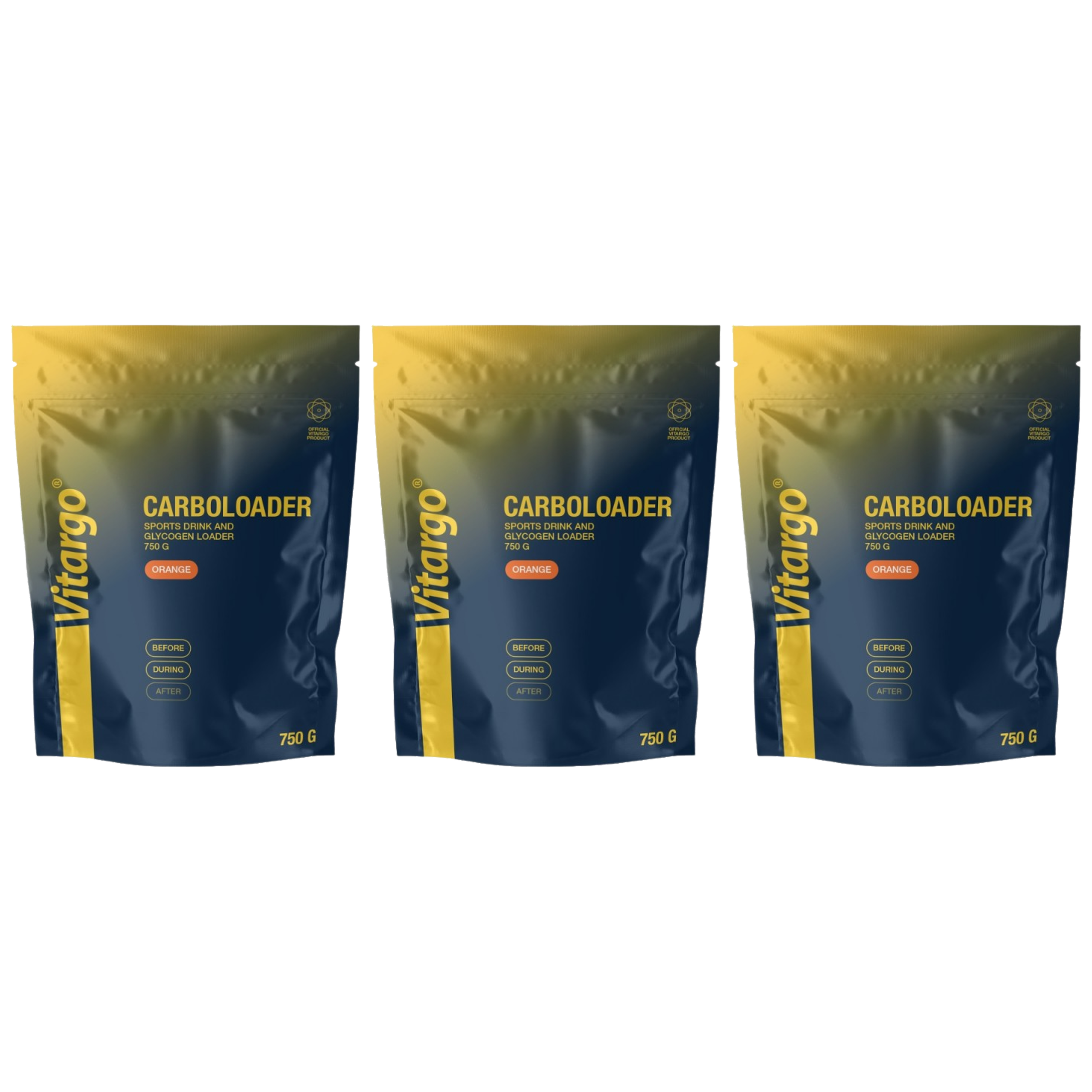 VITARGO - Carboloader - 3x 750g - Orange
