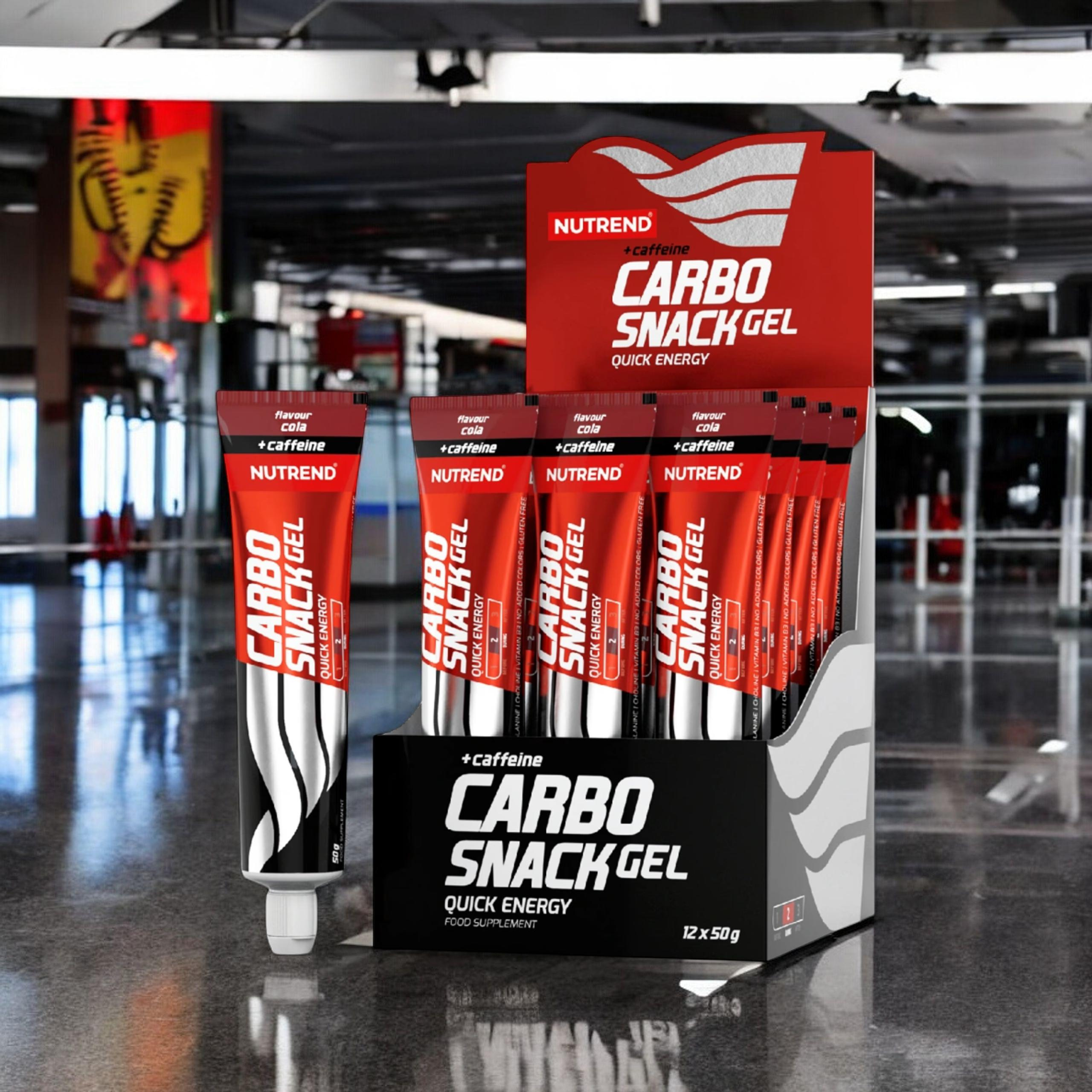 NUTREND - Carbosnack with Caffeine - 12x 2x 50g