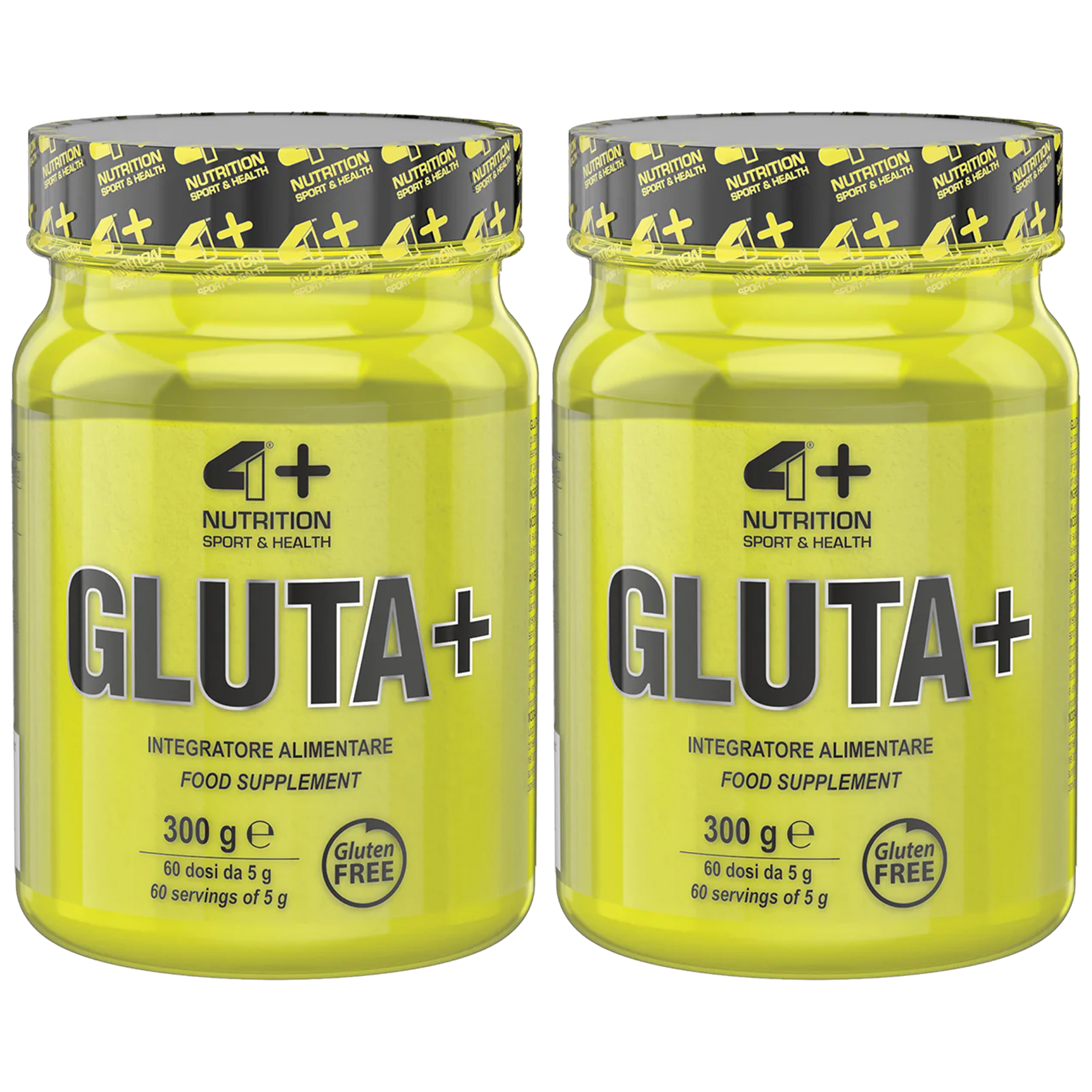 4+ NUTRITION Gluta+ - 2x 300g
