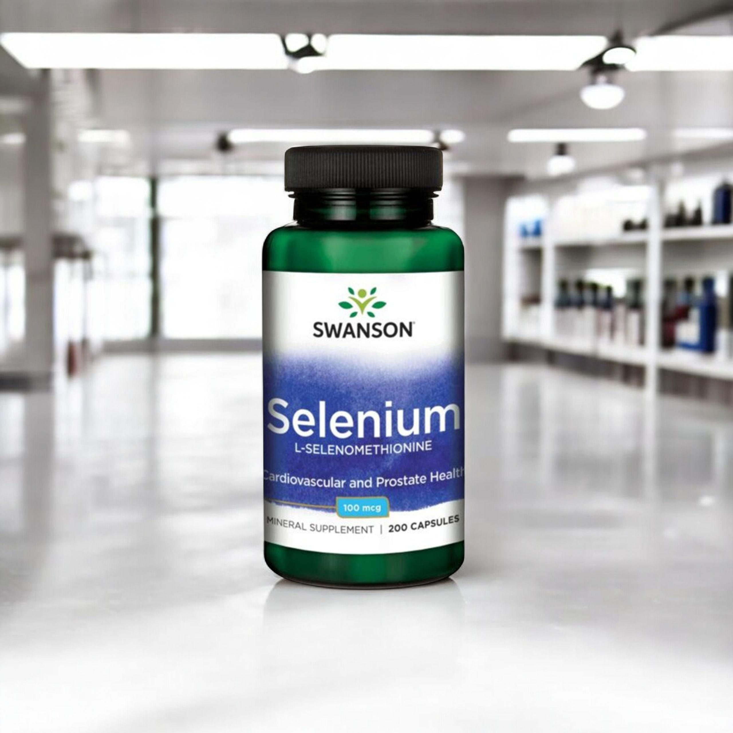 SWANSON Selenium 100mcg - 200caps