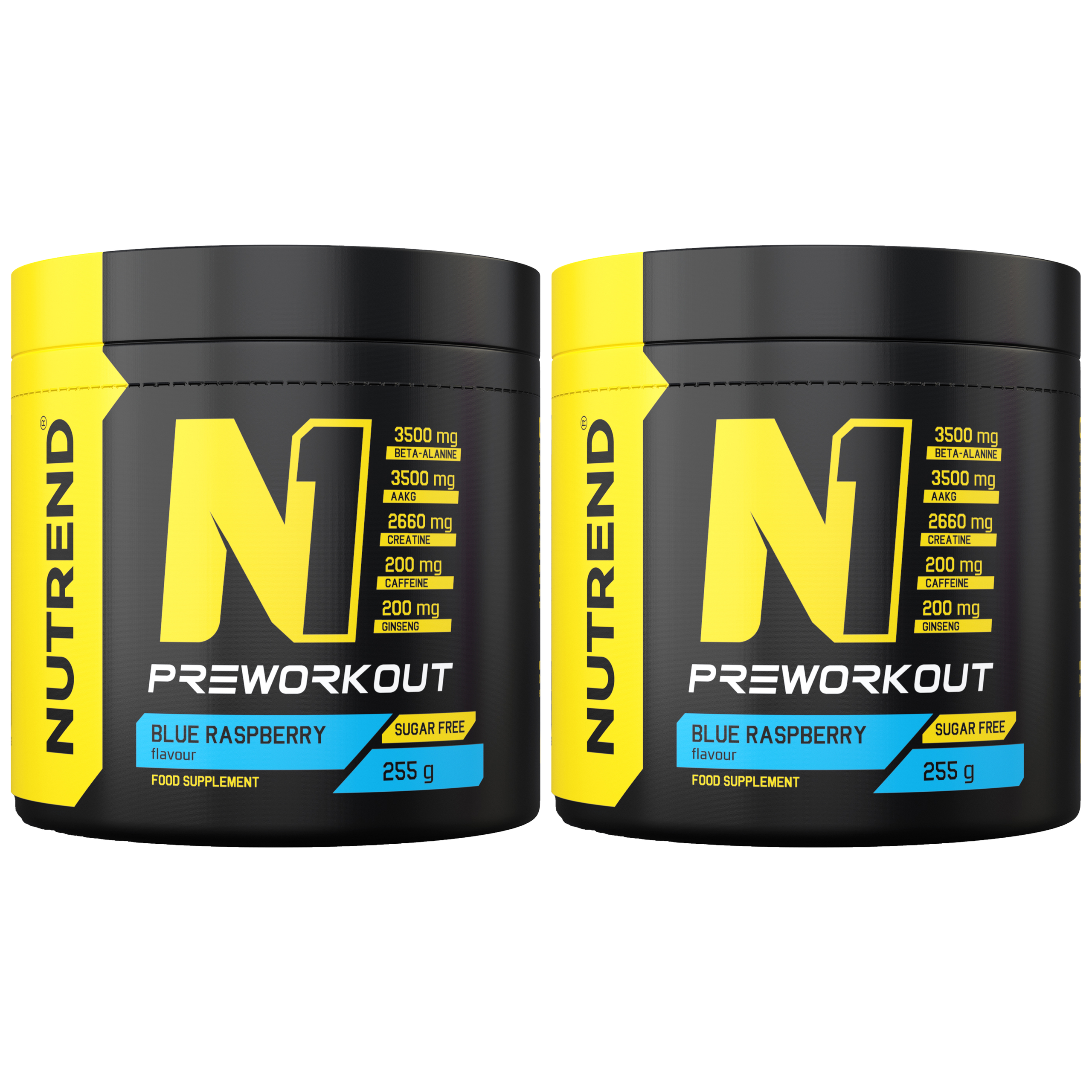NUTREND N1 Pre Workout - 2x 255g
