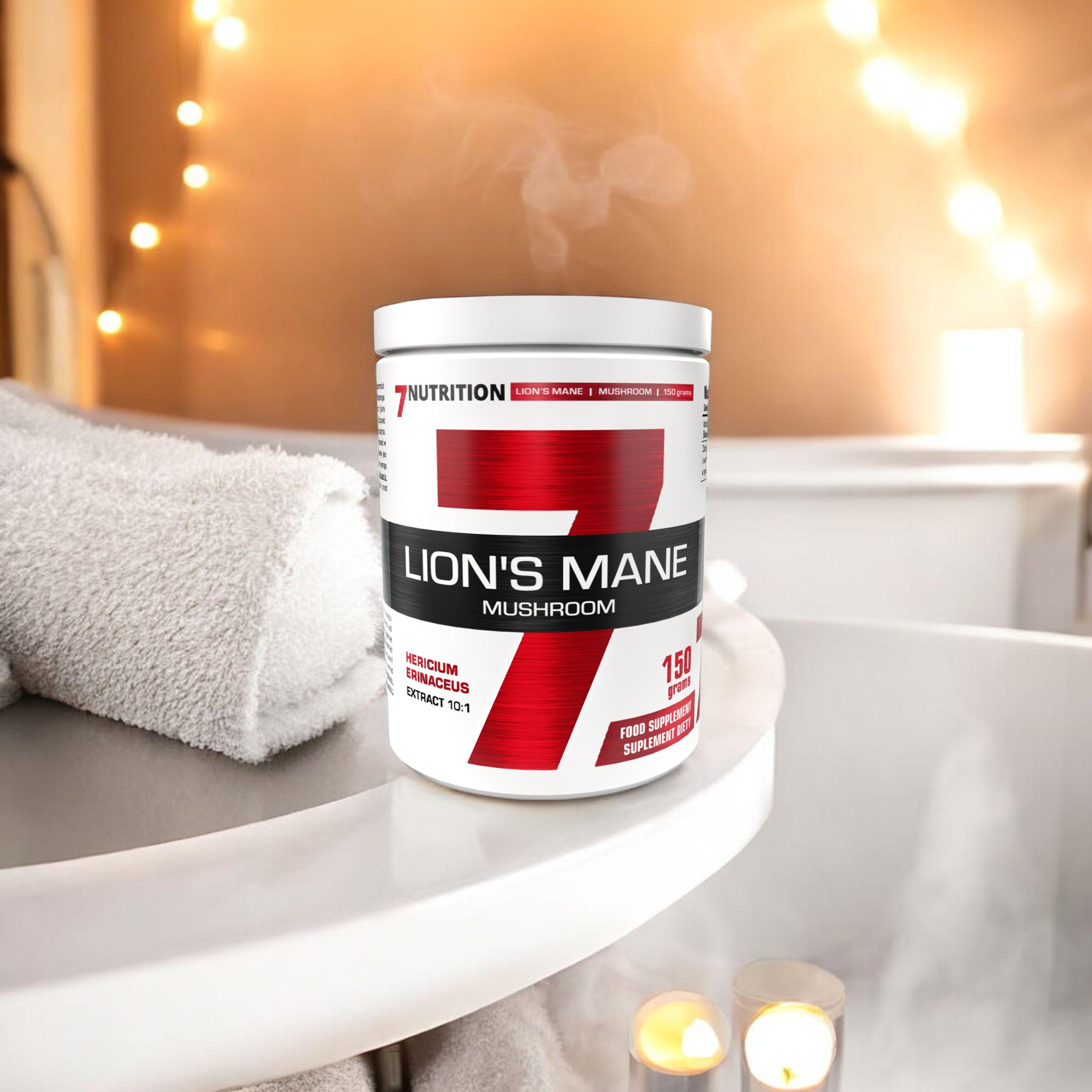 7 NUTRITION Mushroom Lion's Mane - 2x 150g - Soplówka jeżowata