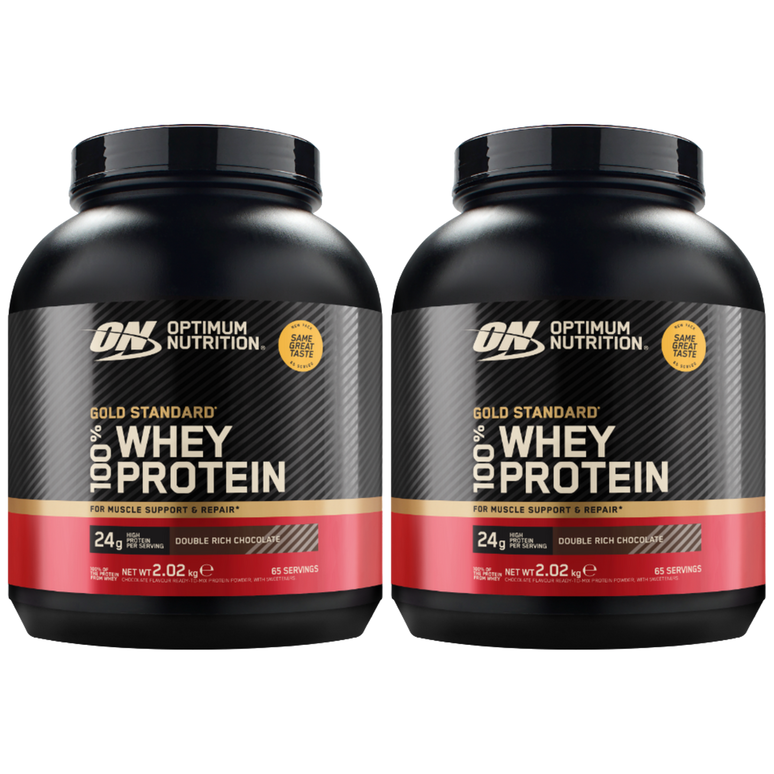 OPTIMUM NUTRITION Whey Gold Standard - 2x 2020g