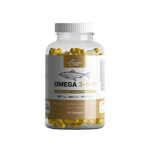 VITALMAX - Omega 3-6-9 - 3x 120softgels