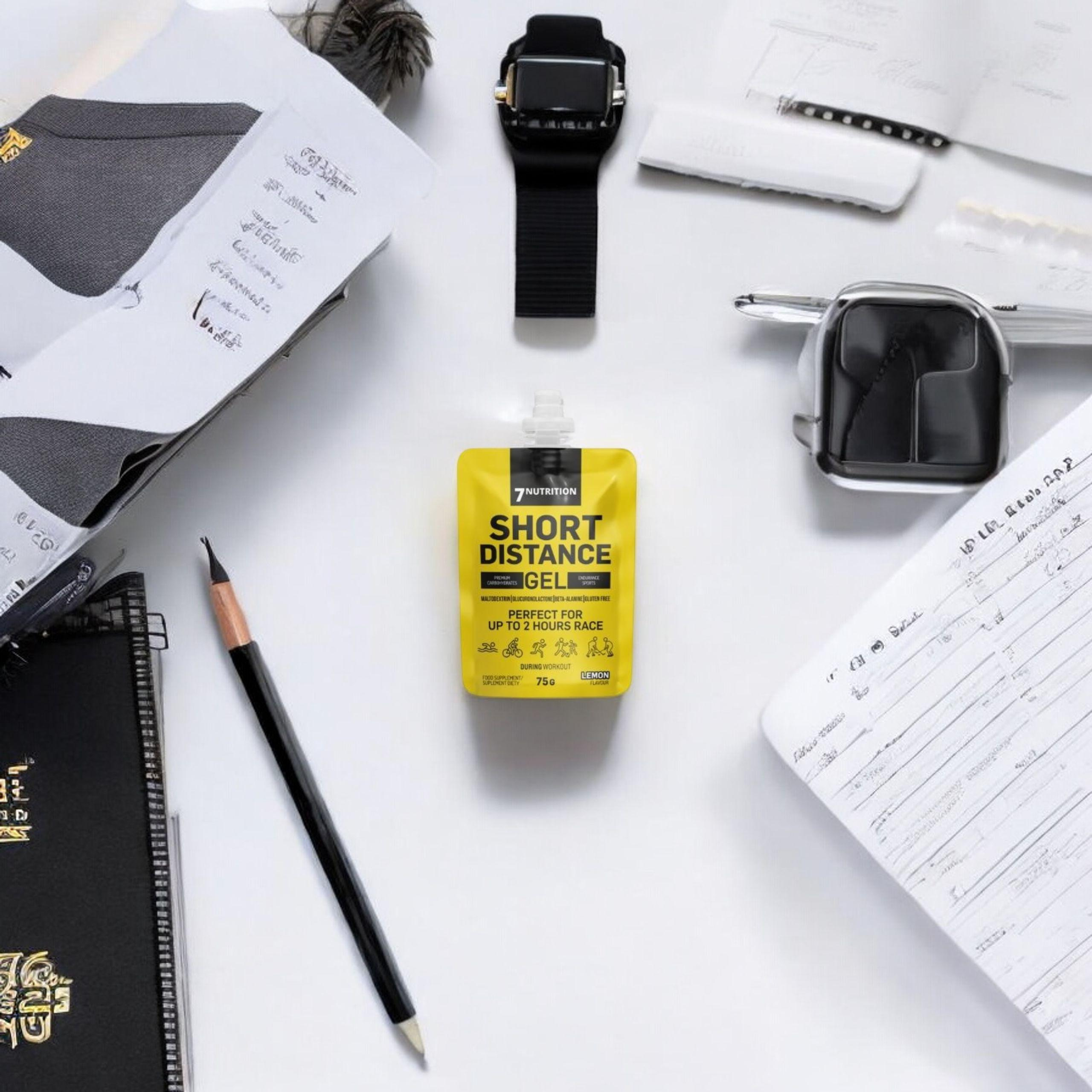 7 NUTRITION - Short Distance Gel - 75g - Lemon