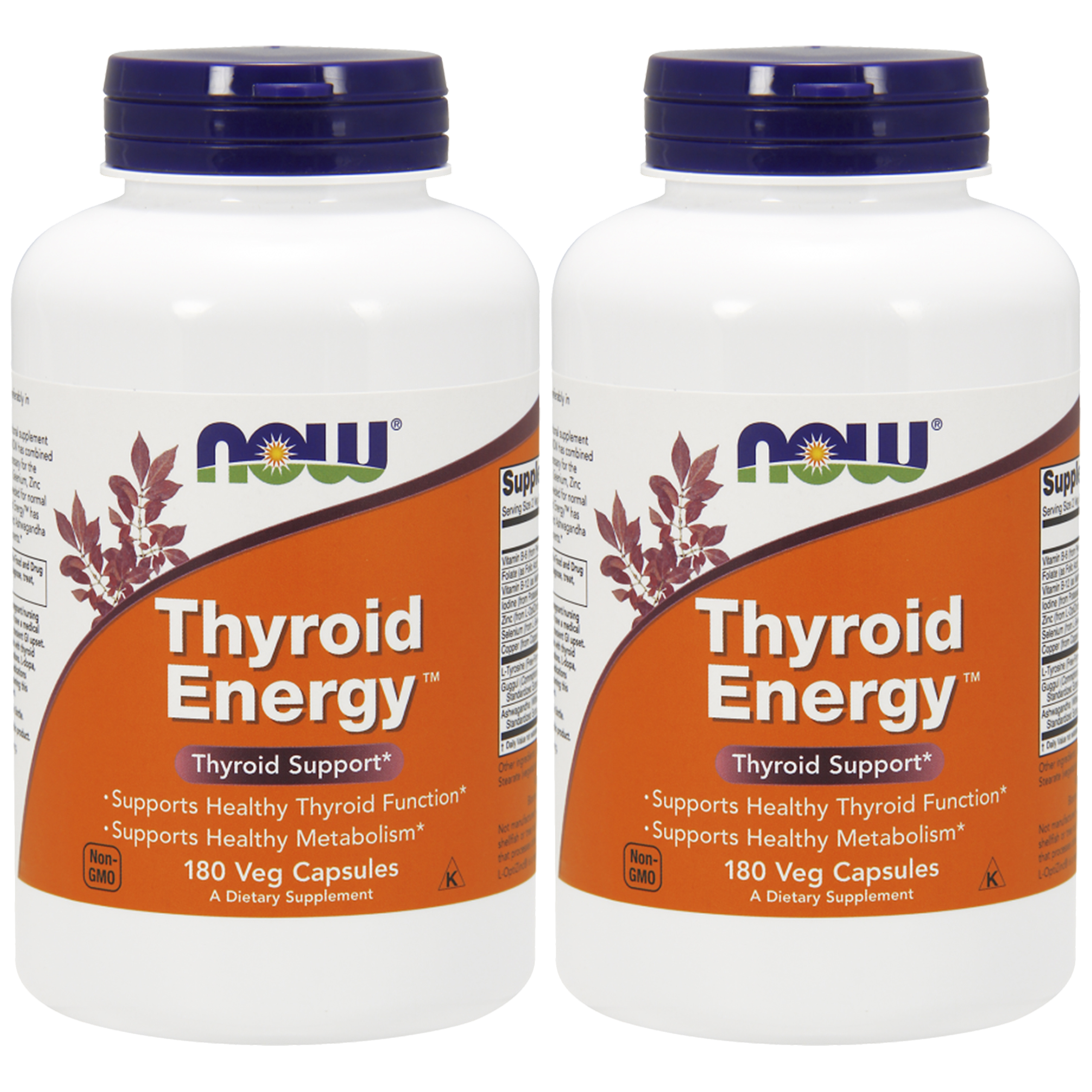 NOW Thyroid Energy - 2x 180vegcaps
