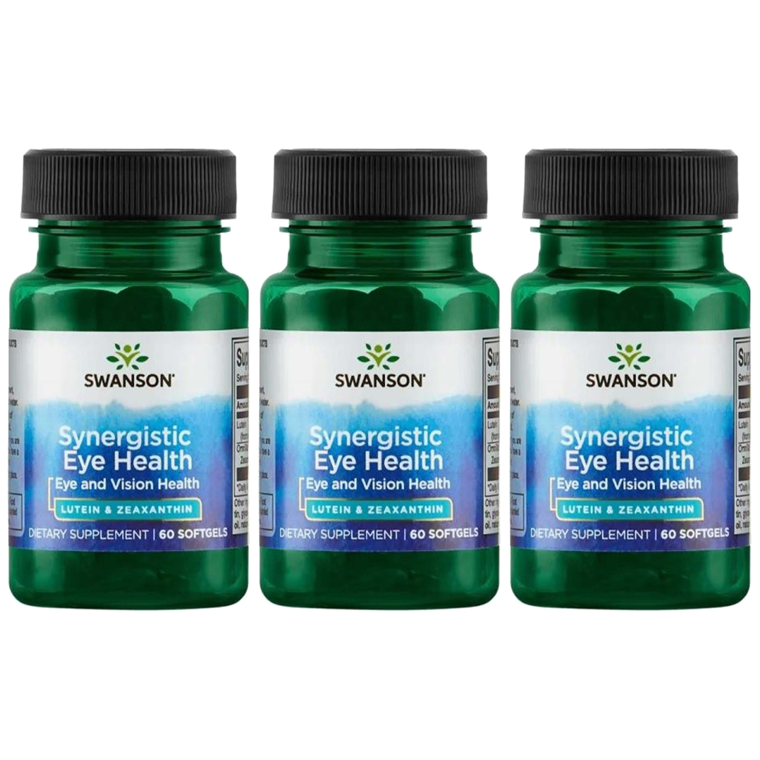 SWANSON Synergistic Eye Health - 3x 60softgels