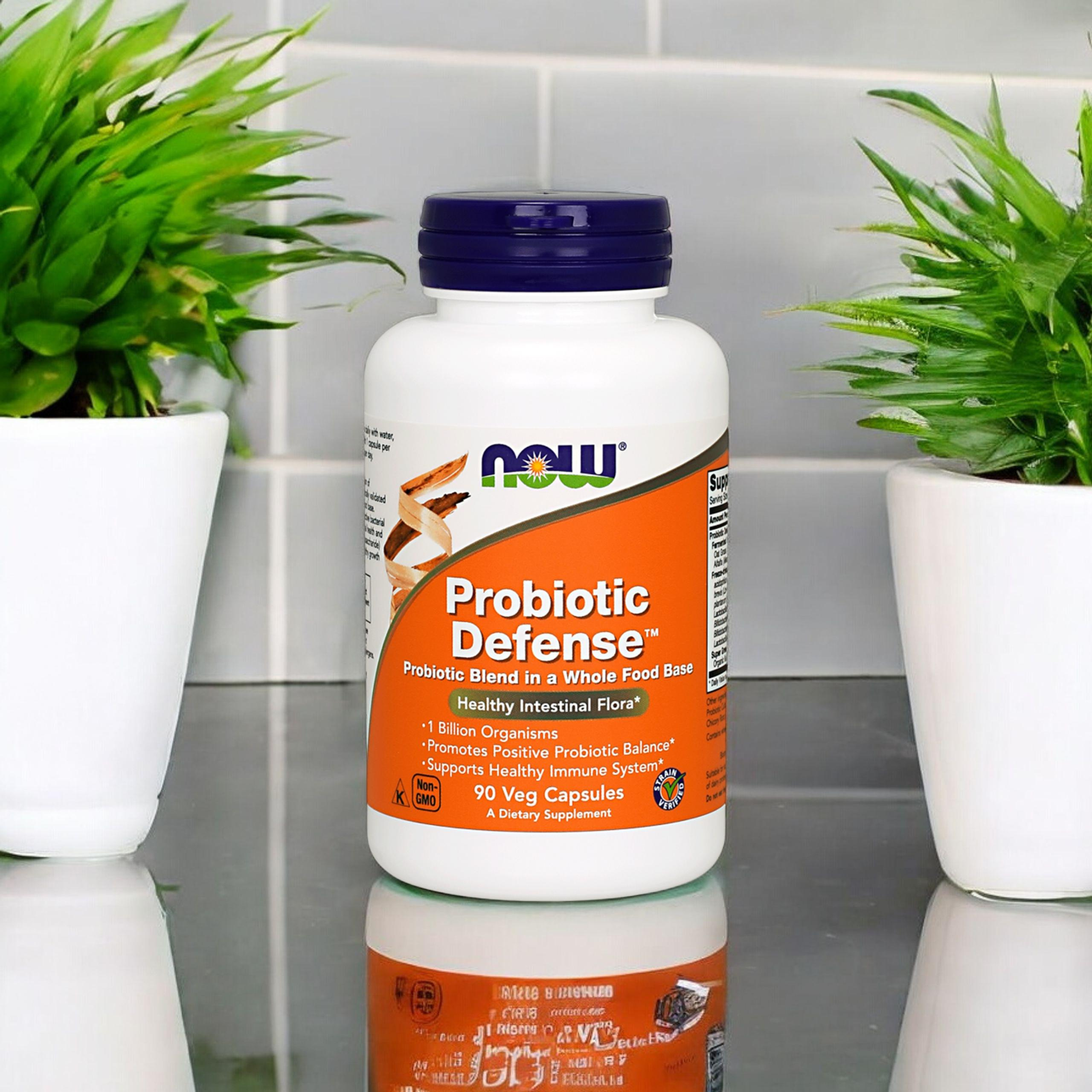 NOW Probiotic Defense - 3x 90vegcaps