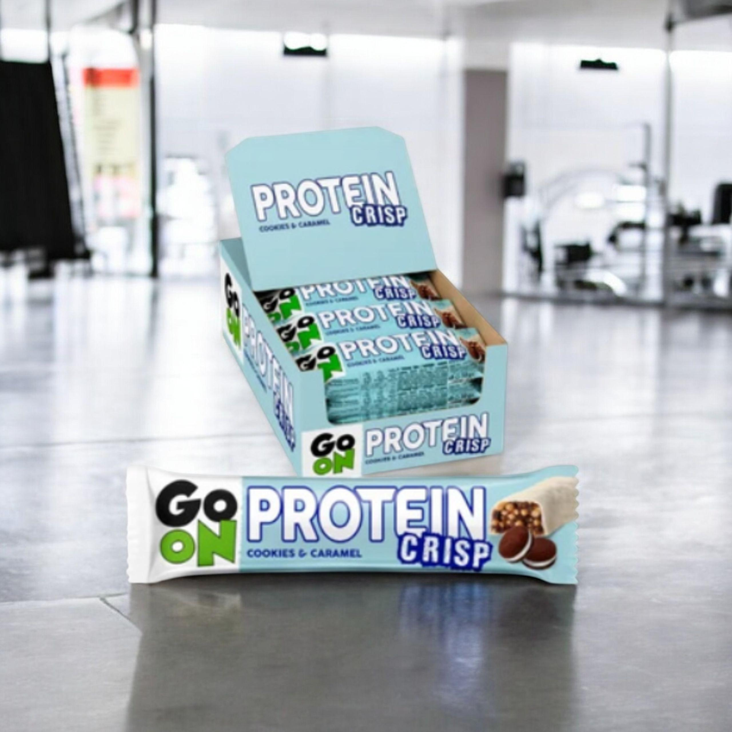 SANTE Baton Go On Protein Crisp - 24x 50g - WYPRZEDAŻ - 13-10