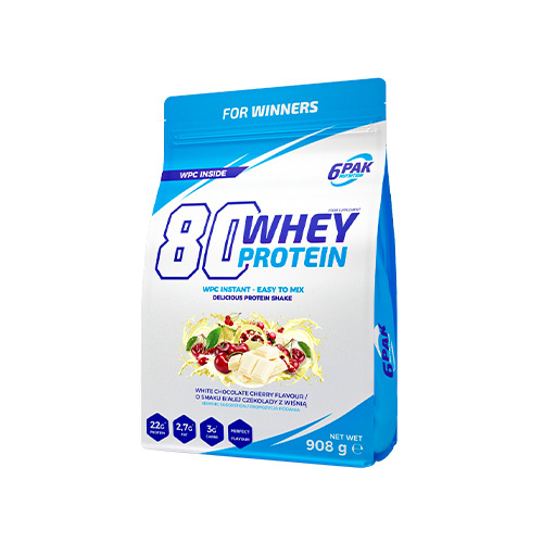 6PAK 80 Whey Protein - 908g