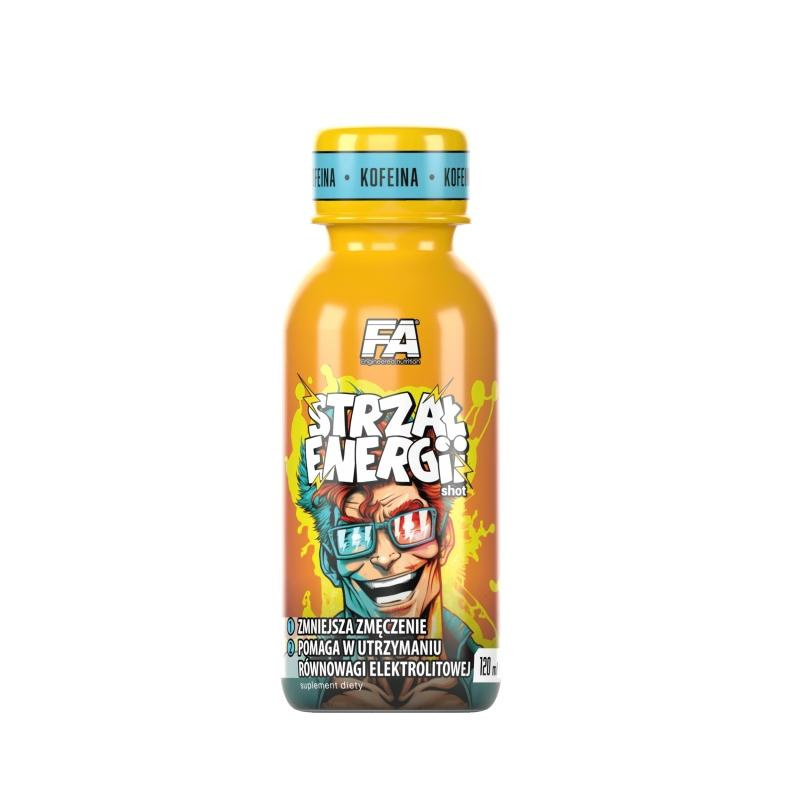 FITNESS AUTHORITY - Strzał Energii Shot - 3x 120ml - Grape Pear