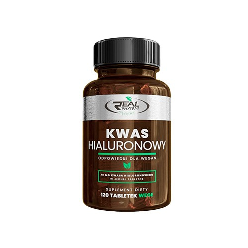 REAL PHARM - Kwas Hialuronowy - 120tabs.