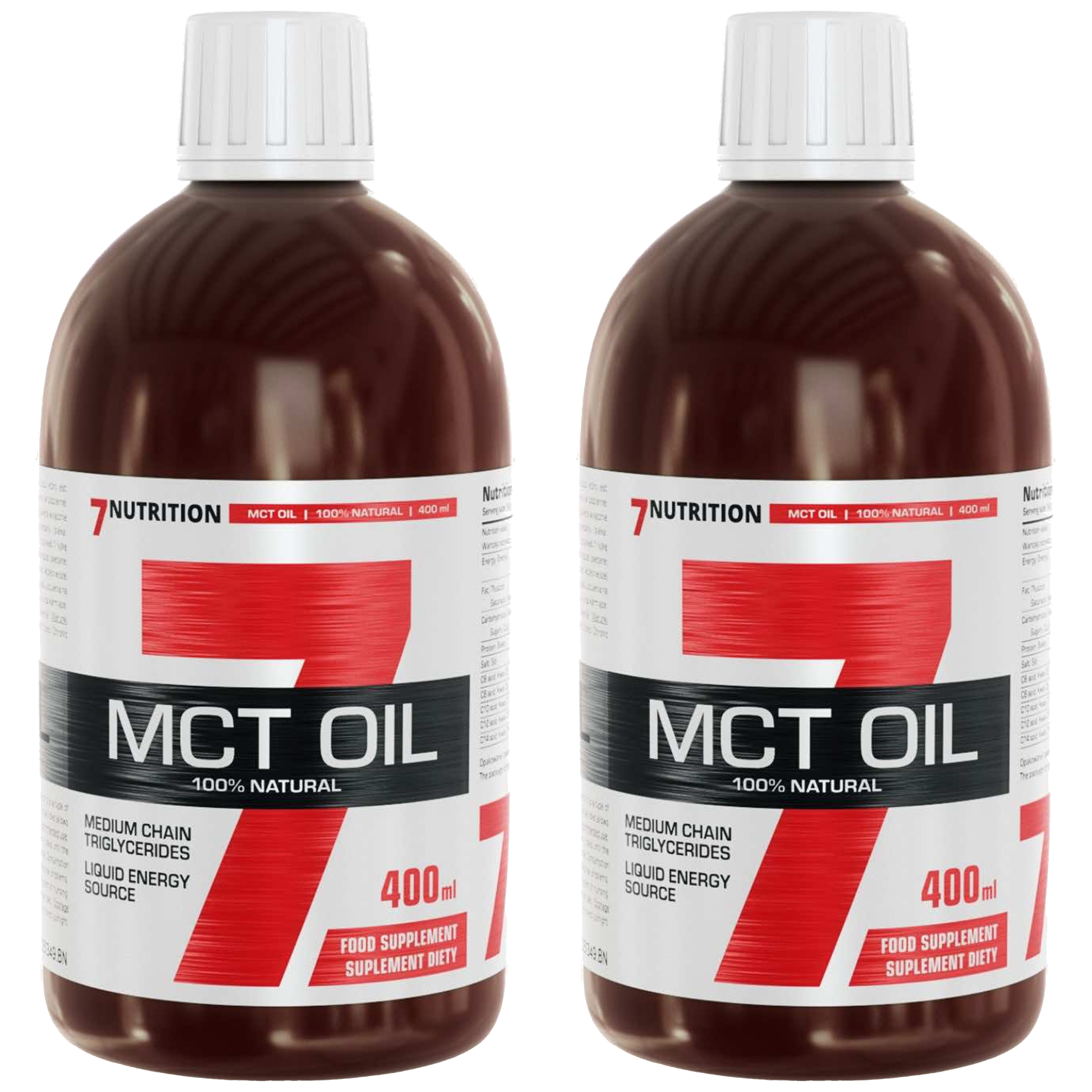 7 NUTRITION MCT Oil - 2x 400ml
