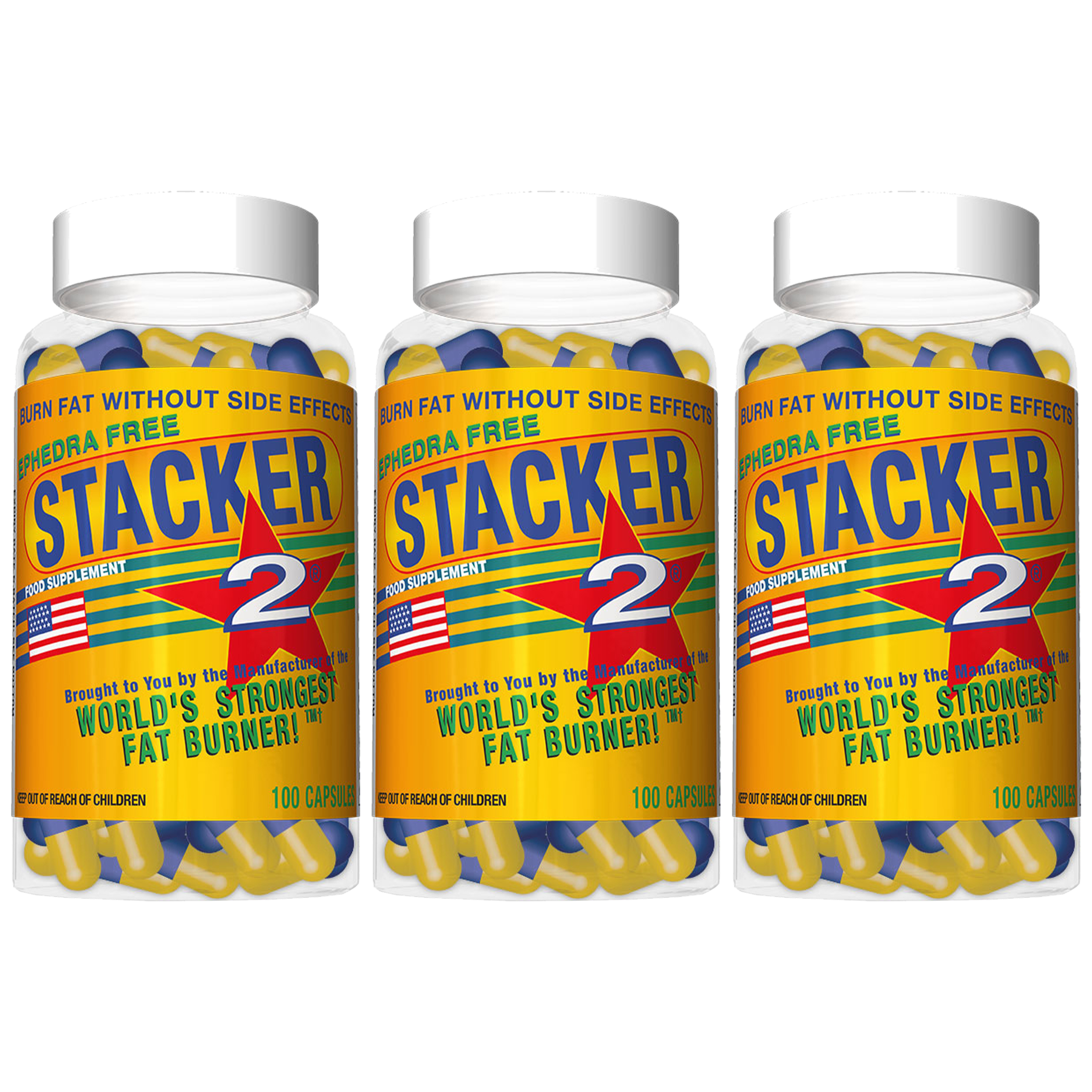 STACKER Stacker 2 - 3x 100caps 