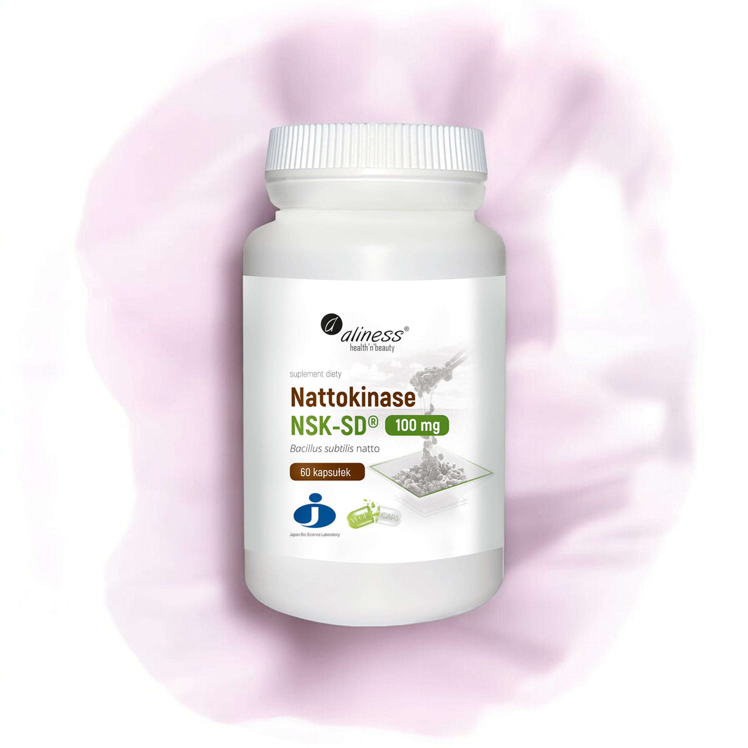 ALINESS Nattokinase NSK-SD 100mg - 3x 60caps.