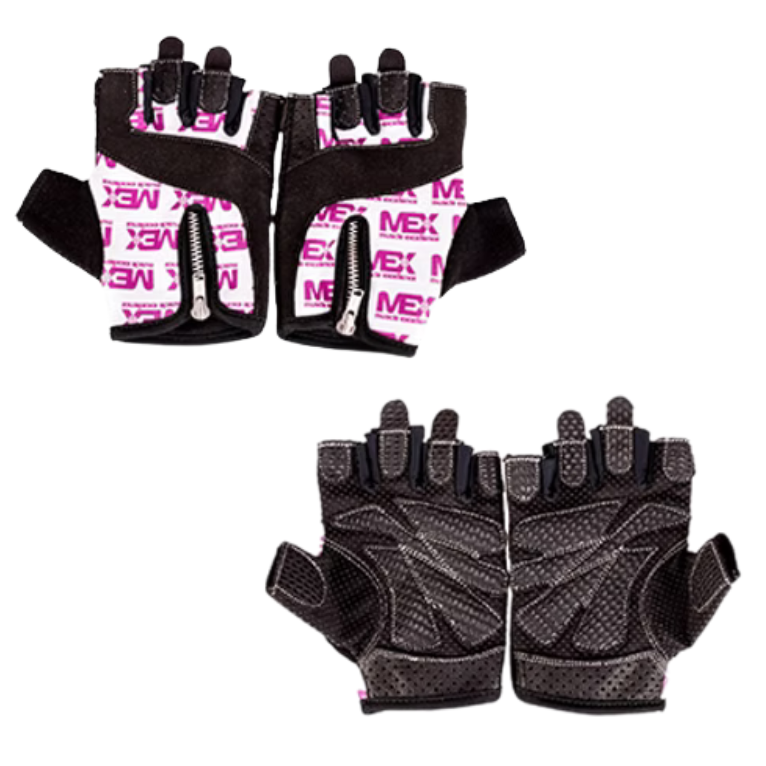 MEX NUTRITION - 3x Smart Zip Purple Gloves