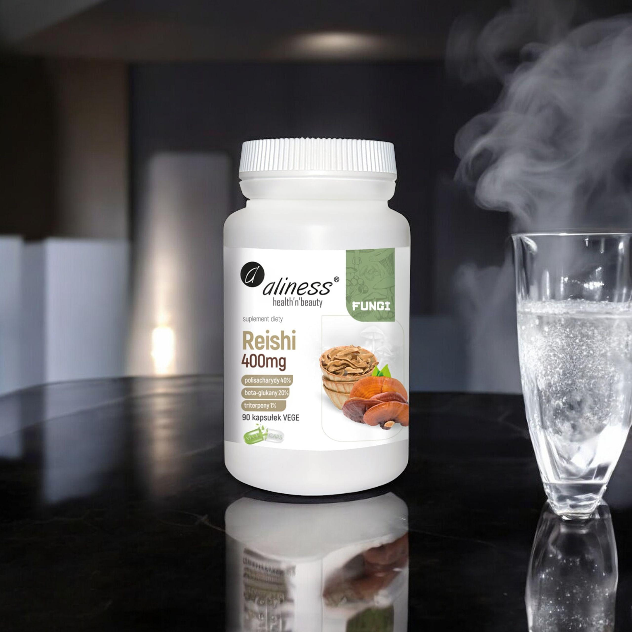 ALINESS - Reishi 400mg - 3x 90vcaps.