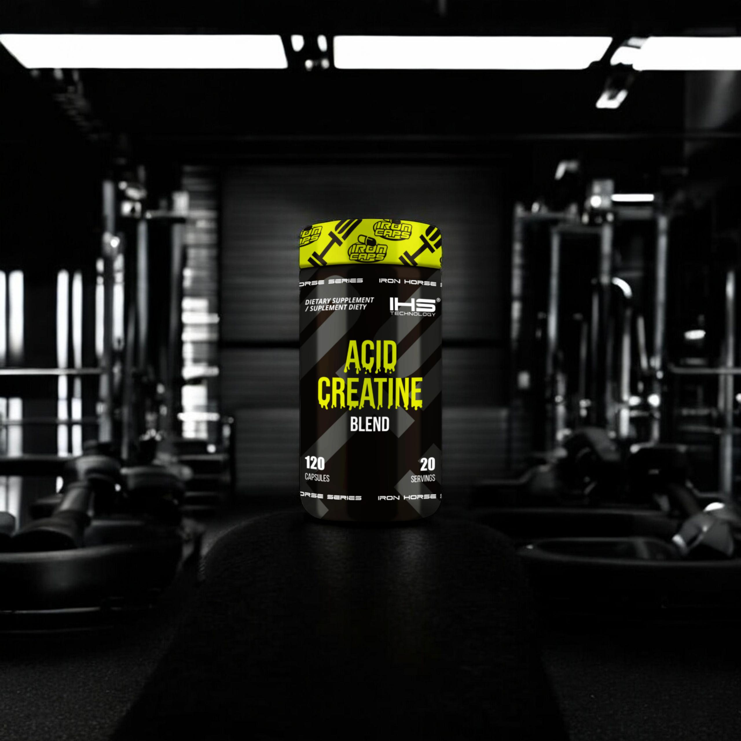 IRON HORSE - Acid Creatine Blend - 120caps.