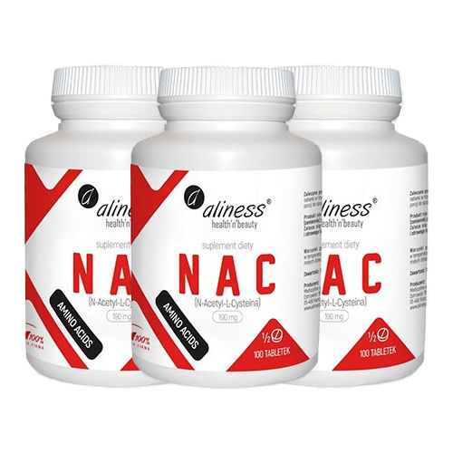 ALINESS NAC (N-Acetylo Cysteina) - 3x 100tabs
