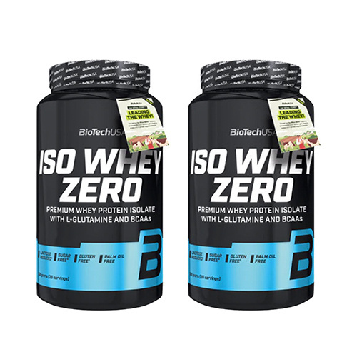 BioTech USA Iso Whey Zero - 2x 908g