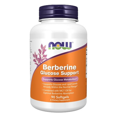 NOW - Berberine Glucose Support - 2x 90softgels