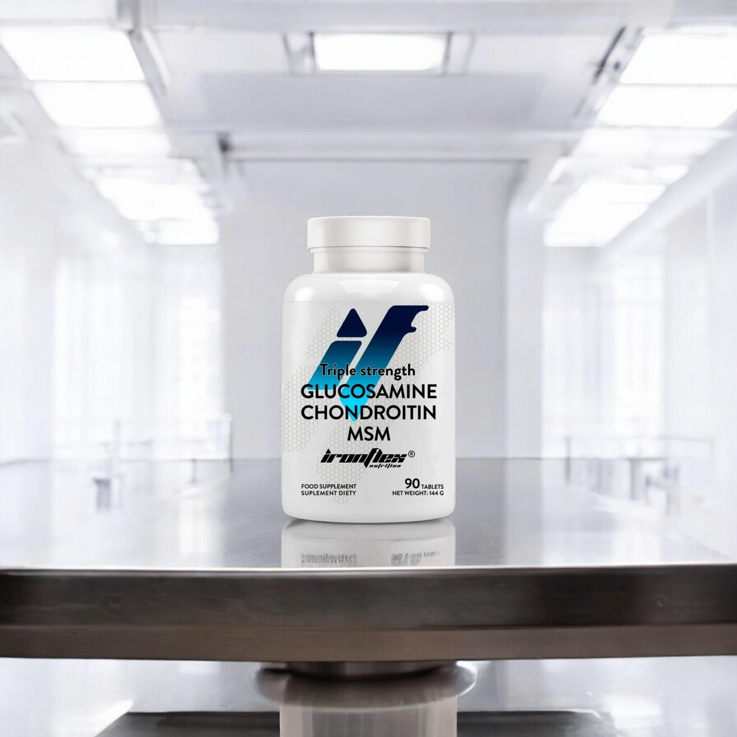 IRONFLEX - Glucosamine Chondroitin MSM - 2x 90 tabs