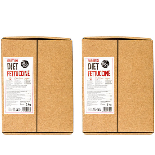 DIET FOOD Diet Fettuccine Makaron Konjac - 2x 1000g