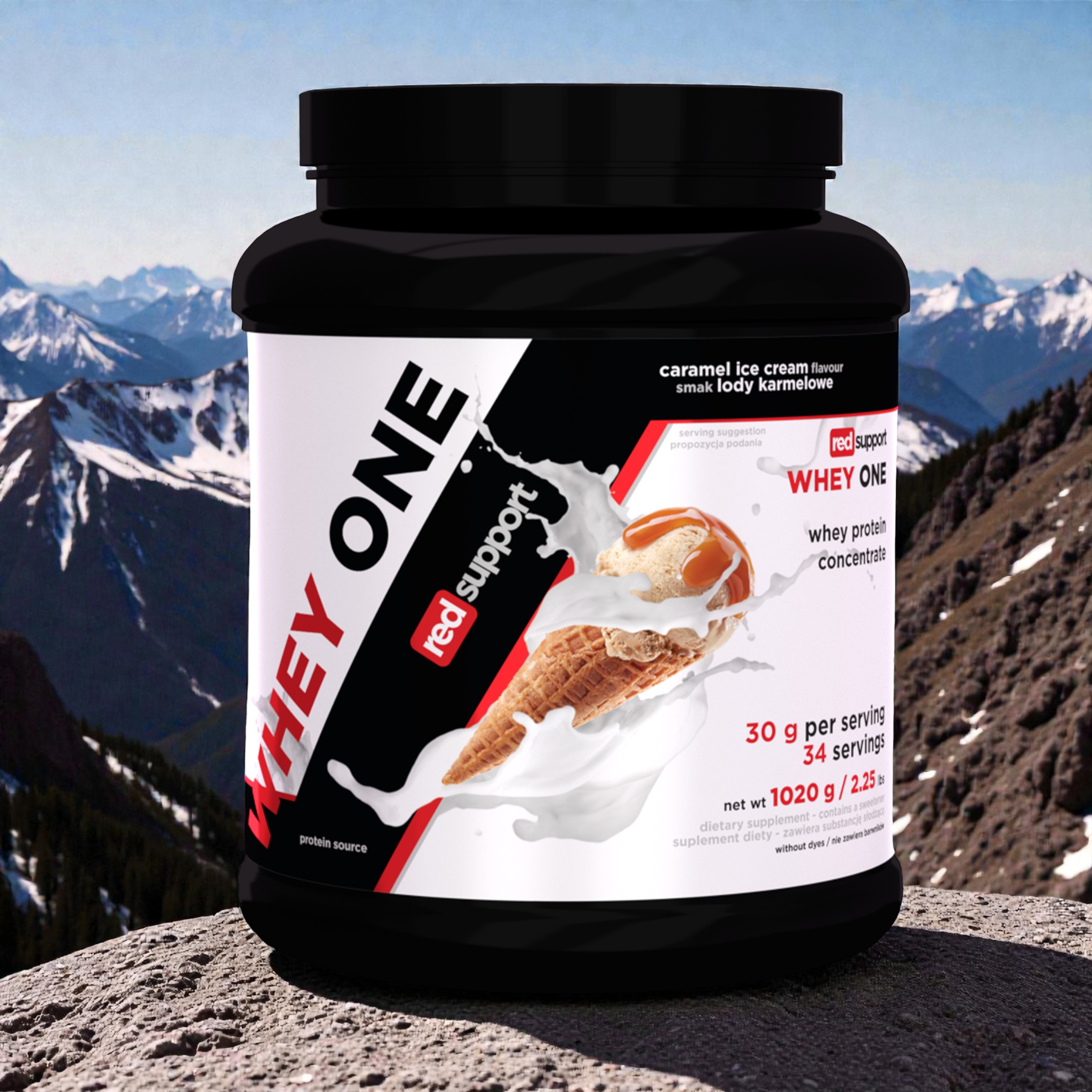 RED SUPPORT Whey One - 3x 1020g