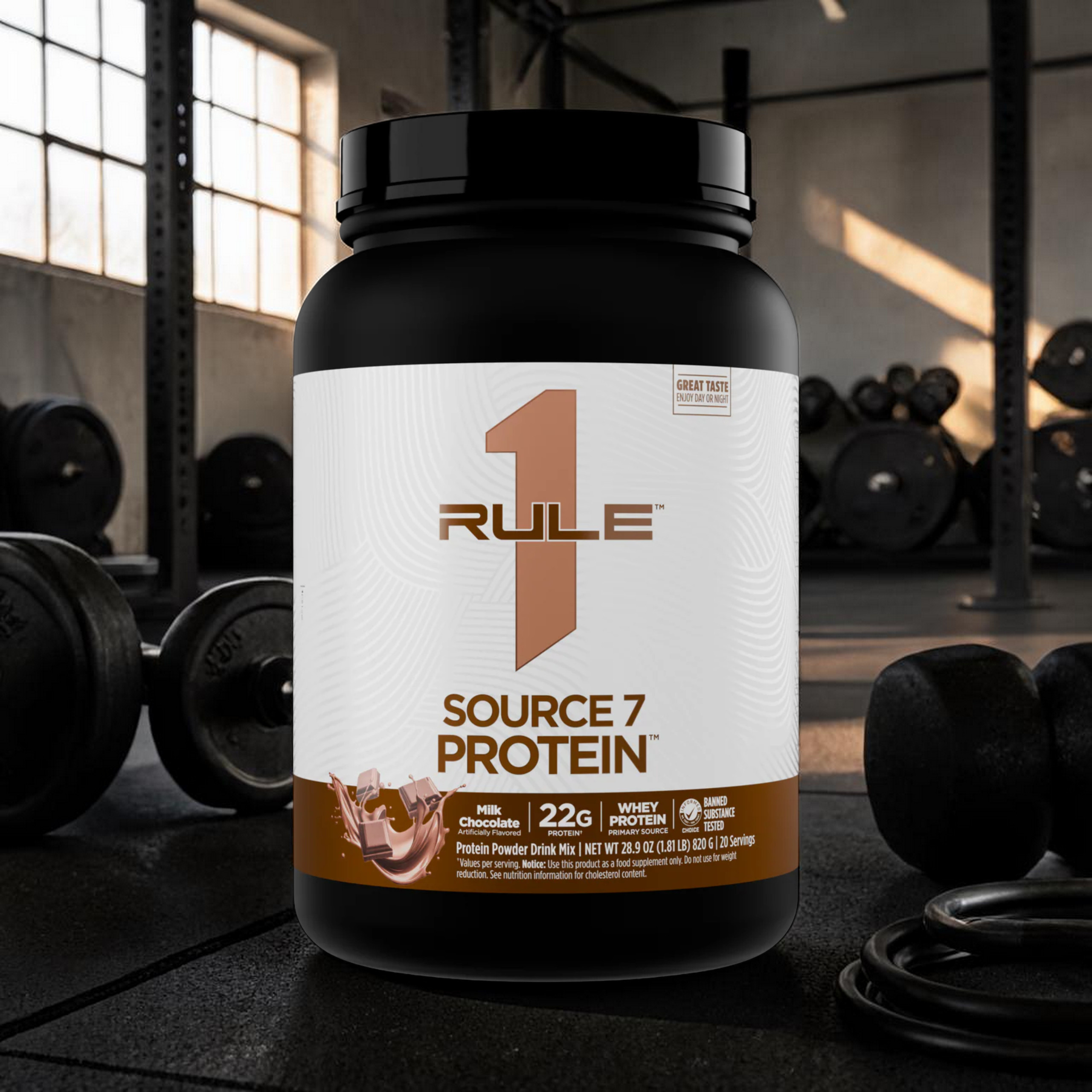 RULE 1 - R1 Source 7 Protein - 2x 820g