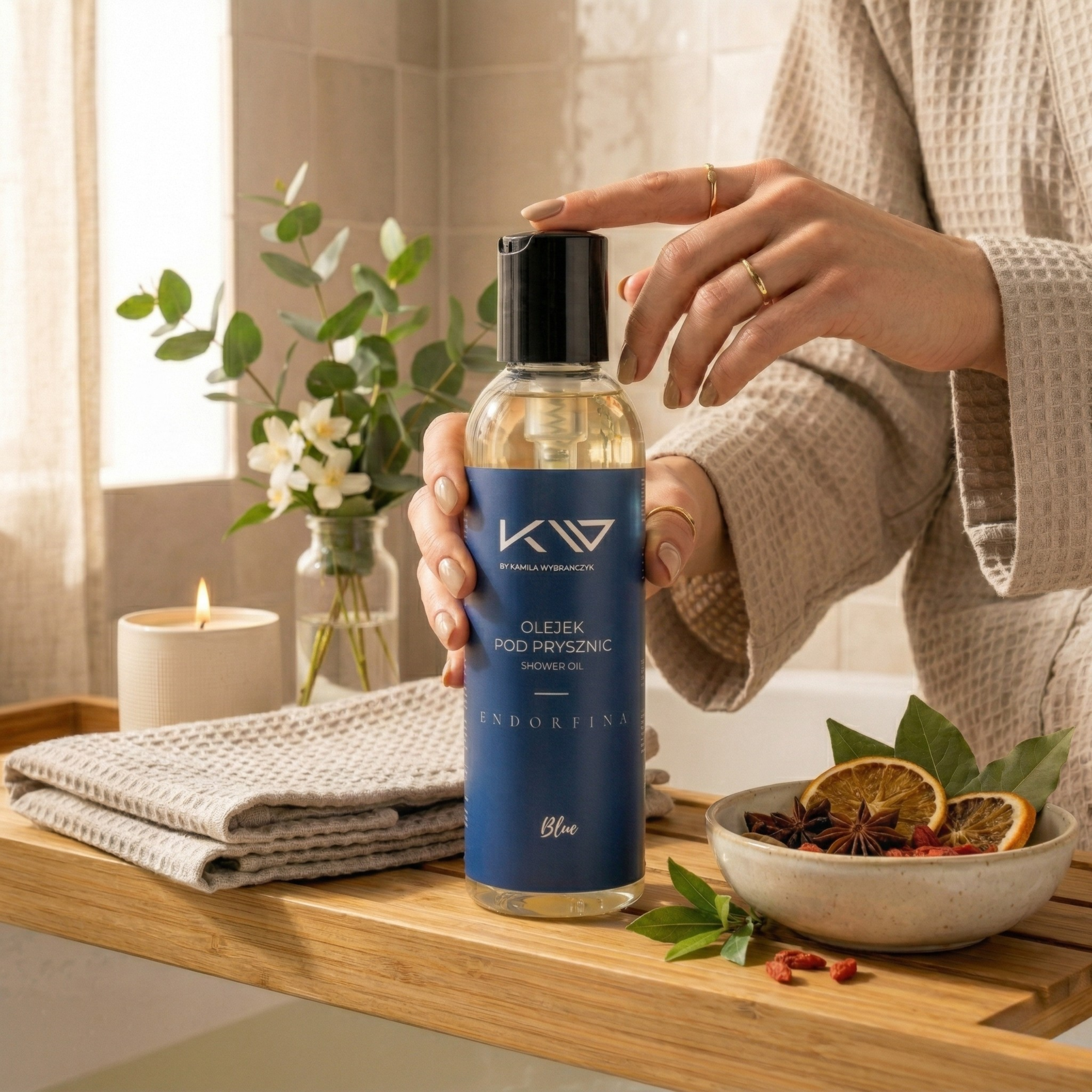 KAMILA WYBRAŃCZYK - Olejek pod Prysznic Endorfina - 200ml