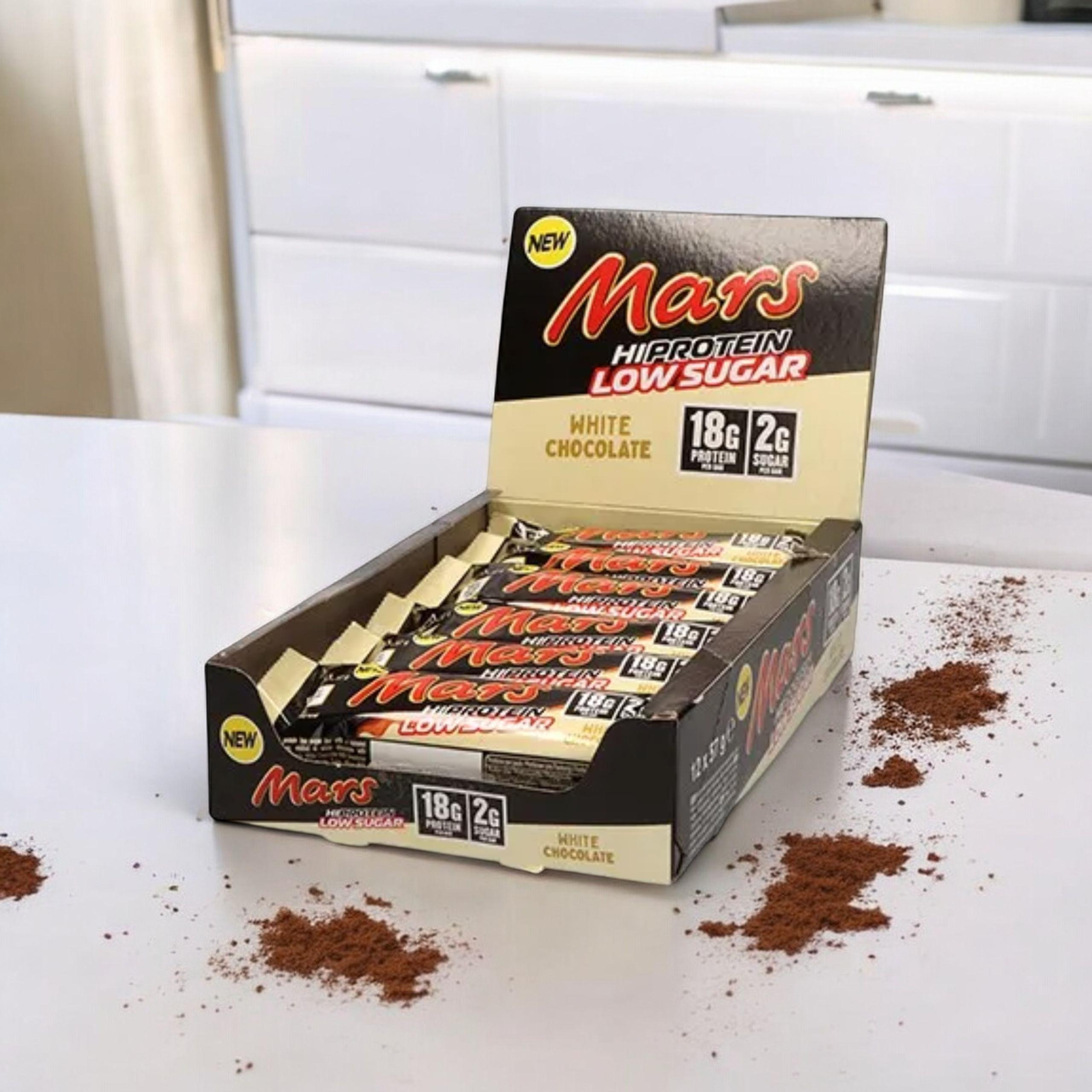 Mars - Baton Mars HIProtein LS Bar - 12x 57g - White Chocolate