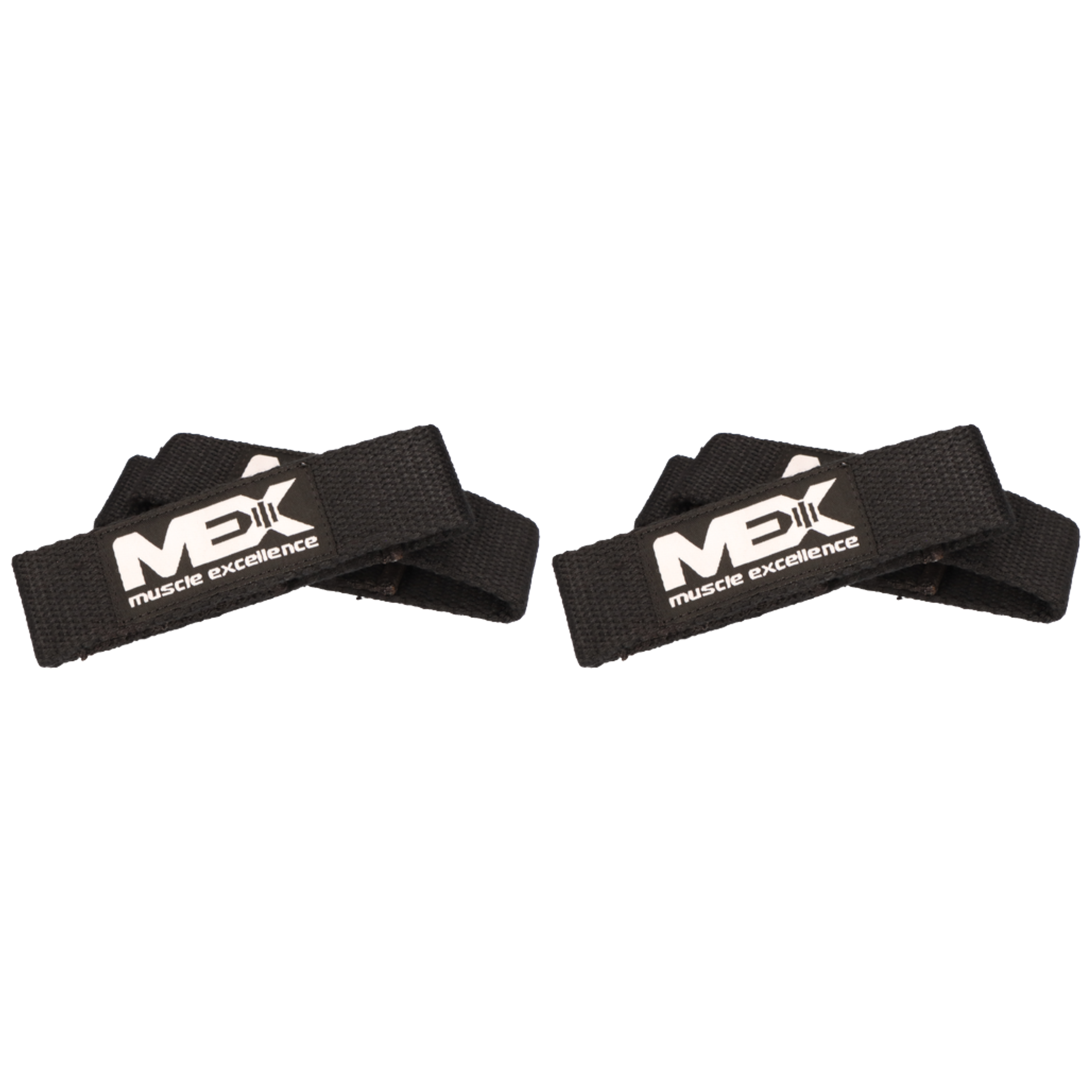 MEX NUTRITION - Smart Straps - 2x Black- 56cm