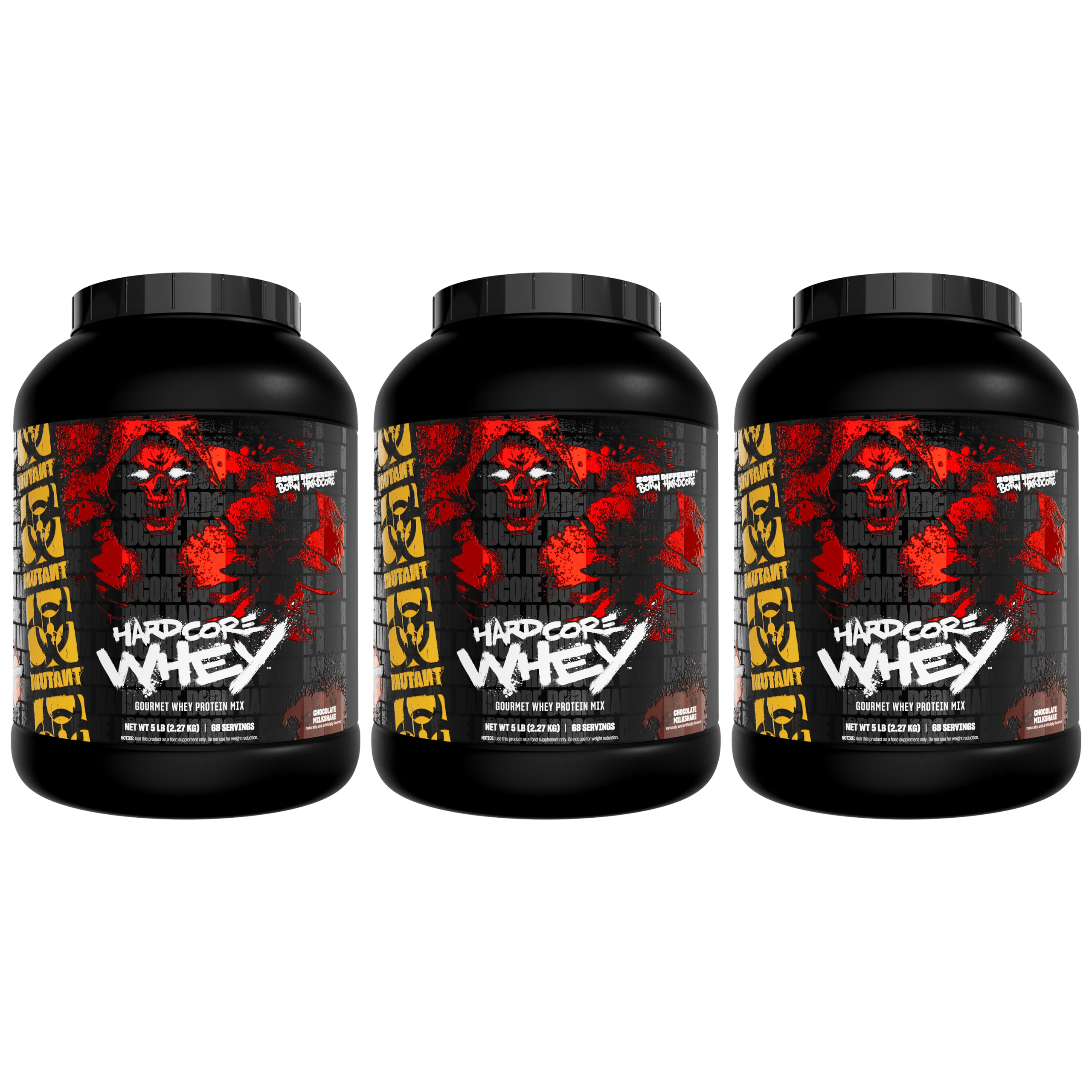 MUTANT - Hardcore Whey - 3x 2270g