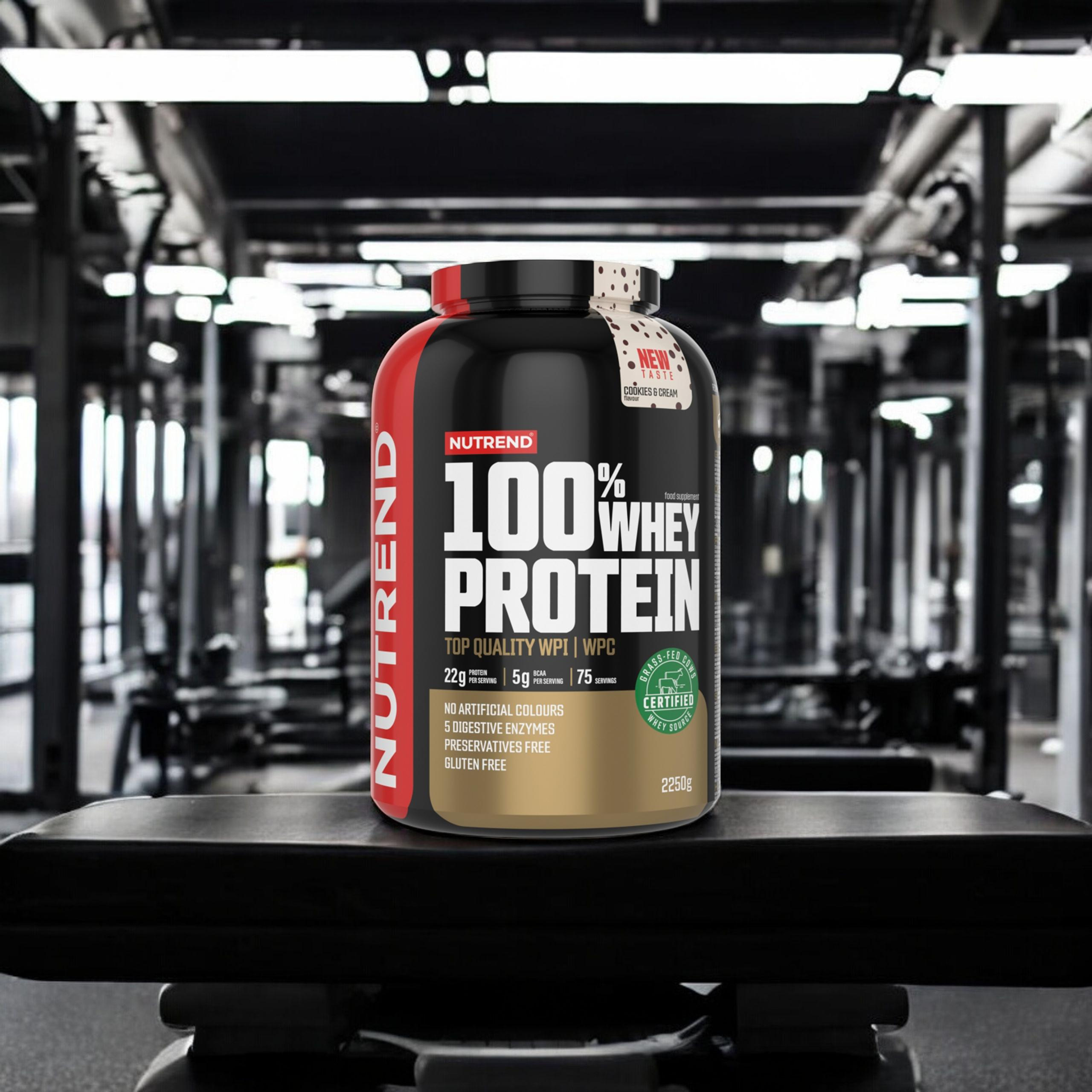 NUTREND 100% Whey Protein - 2x 2250g
