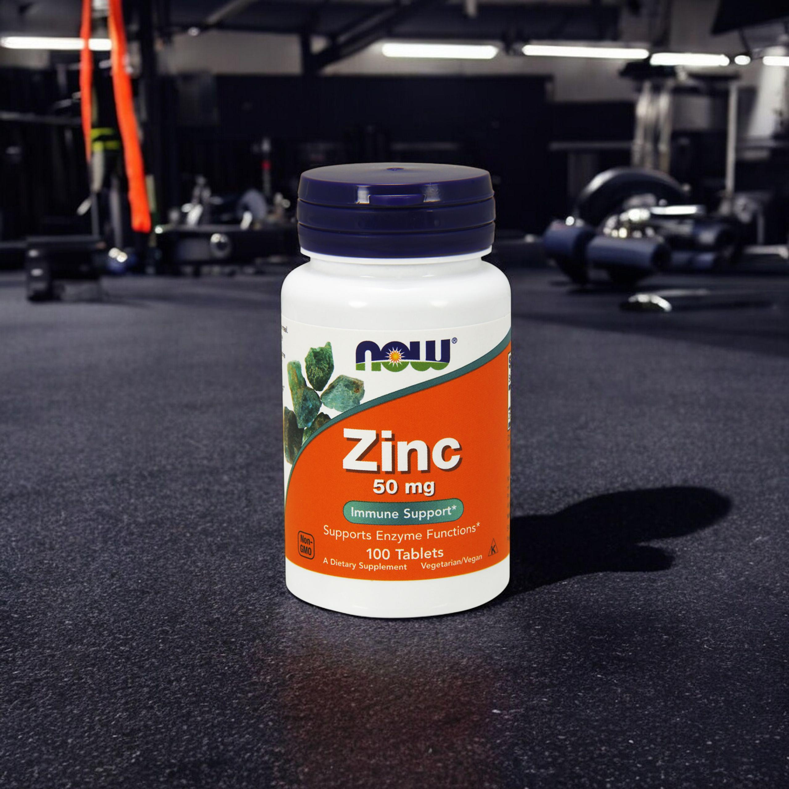 NOW Zinc Gluconate - 2x 100tabs