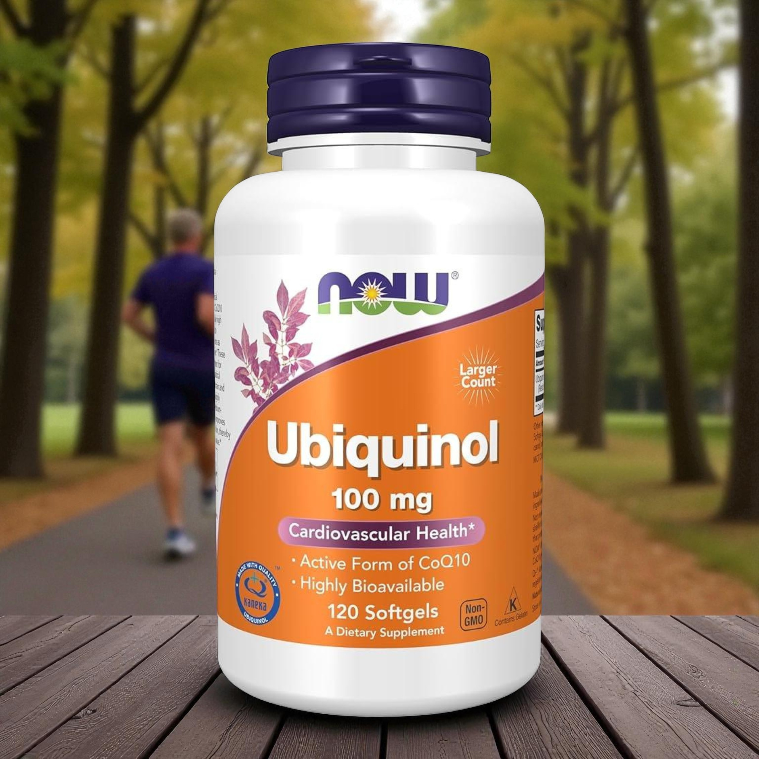 NOW - Ubiquinol 100mg - 3x 120softgels