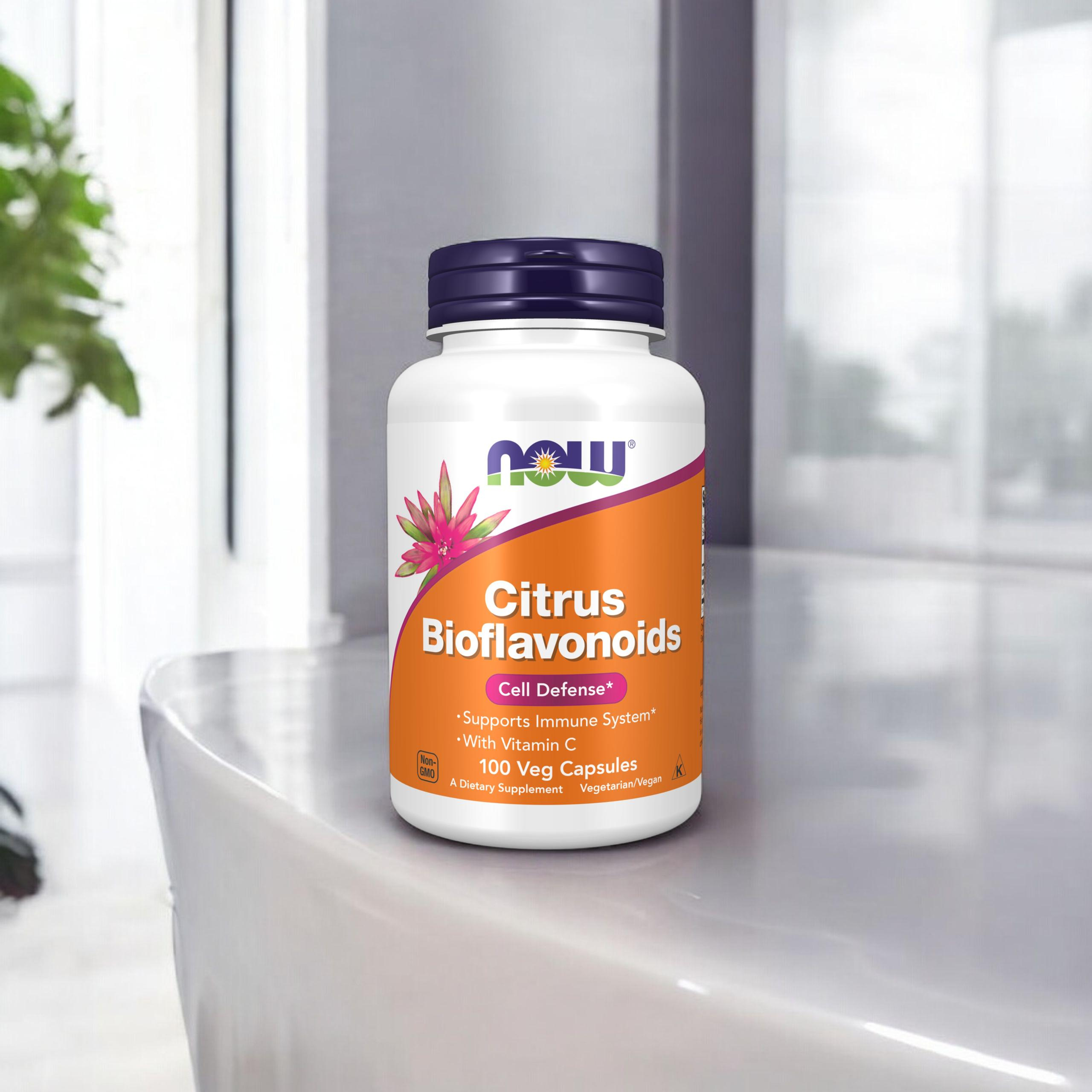 NOW Citrus Bioflavonoids 700mg - 100vcaps - WYPRZEDAŻ - 31-07