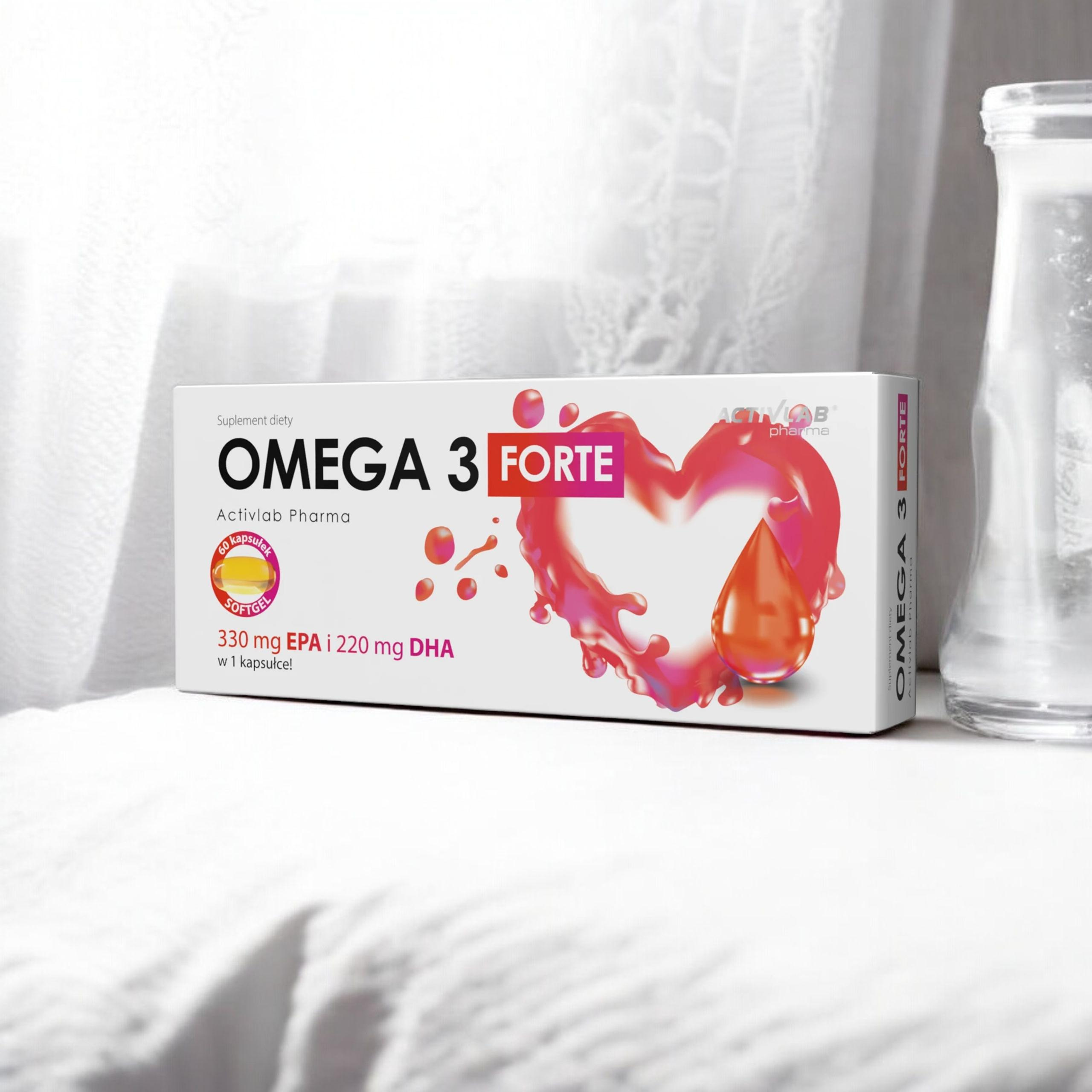 ACTIVLAB PHARMA - Omega 3 Forte - 2x 60softgels