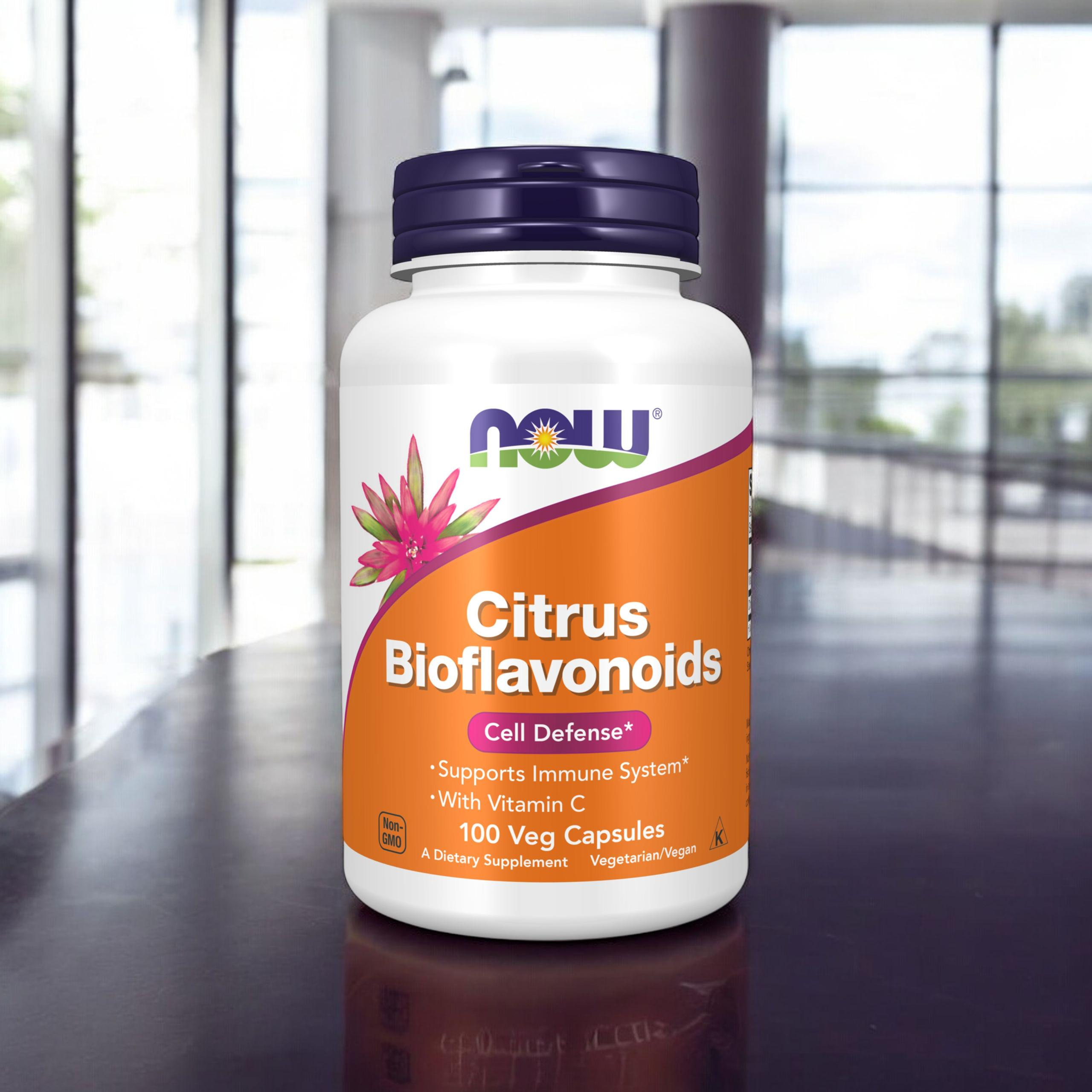 NOW Citrus Bioflavonoids 700mg - 100vcaps - WYPRZEDAŻ - 31-07