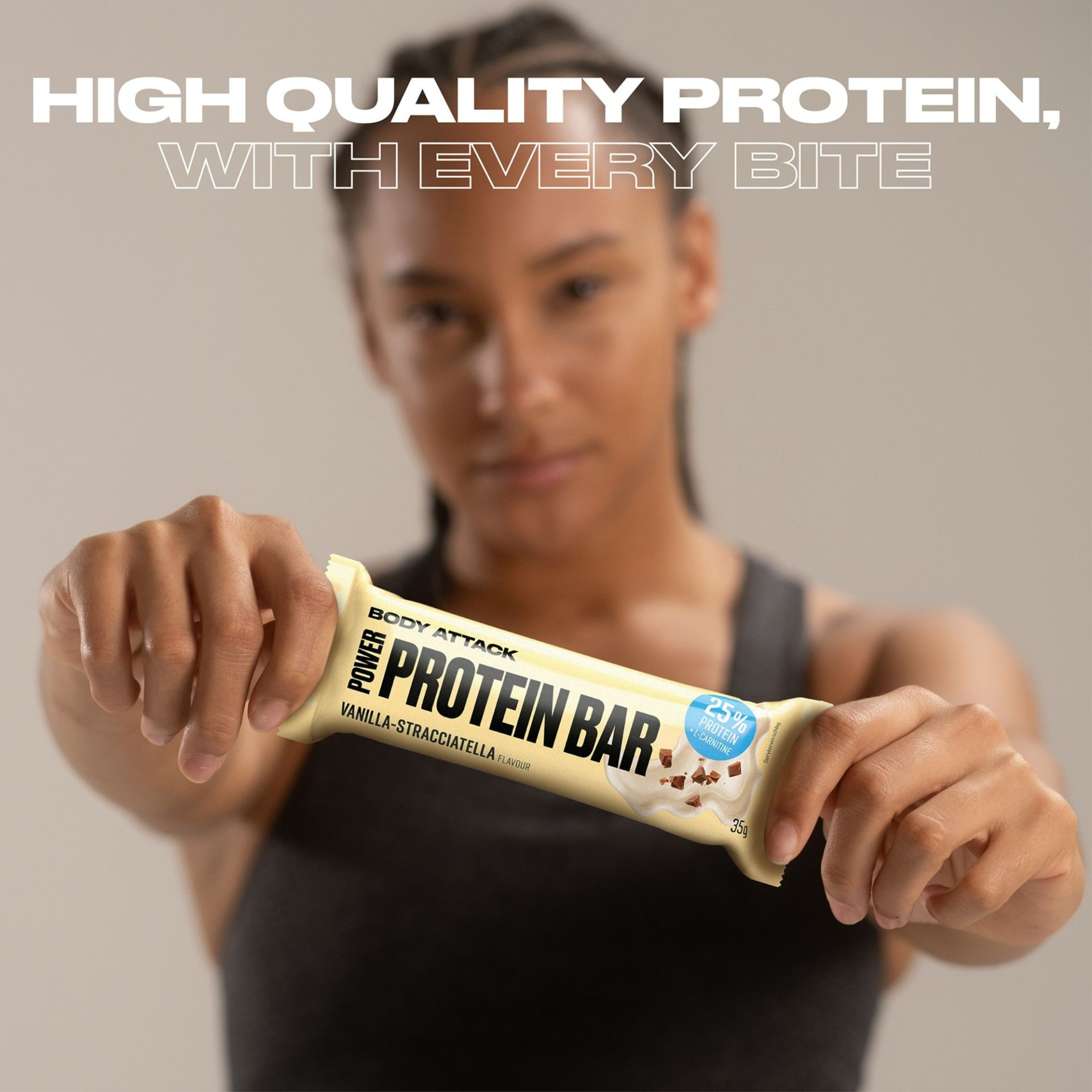 BODY ATTACK - Power Protein Bar - 24x 2x 35g