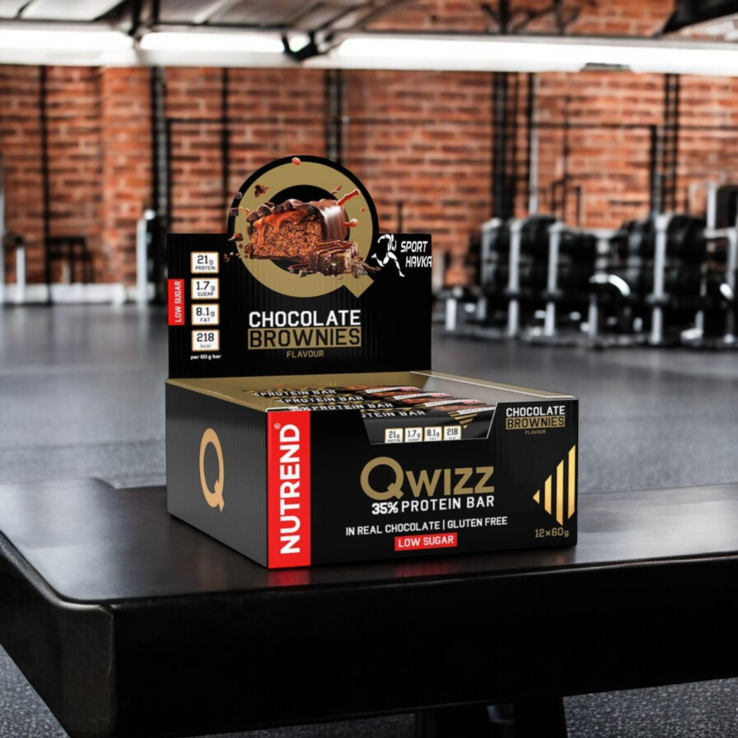 NUTREND - Baton QWIZZ Protein Bar - 24x 60g