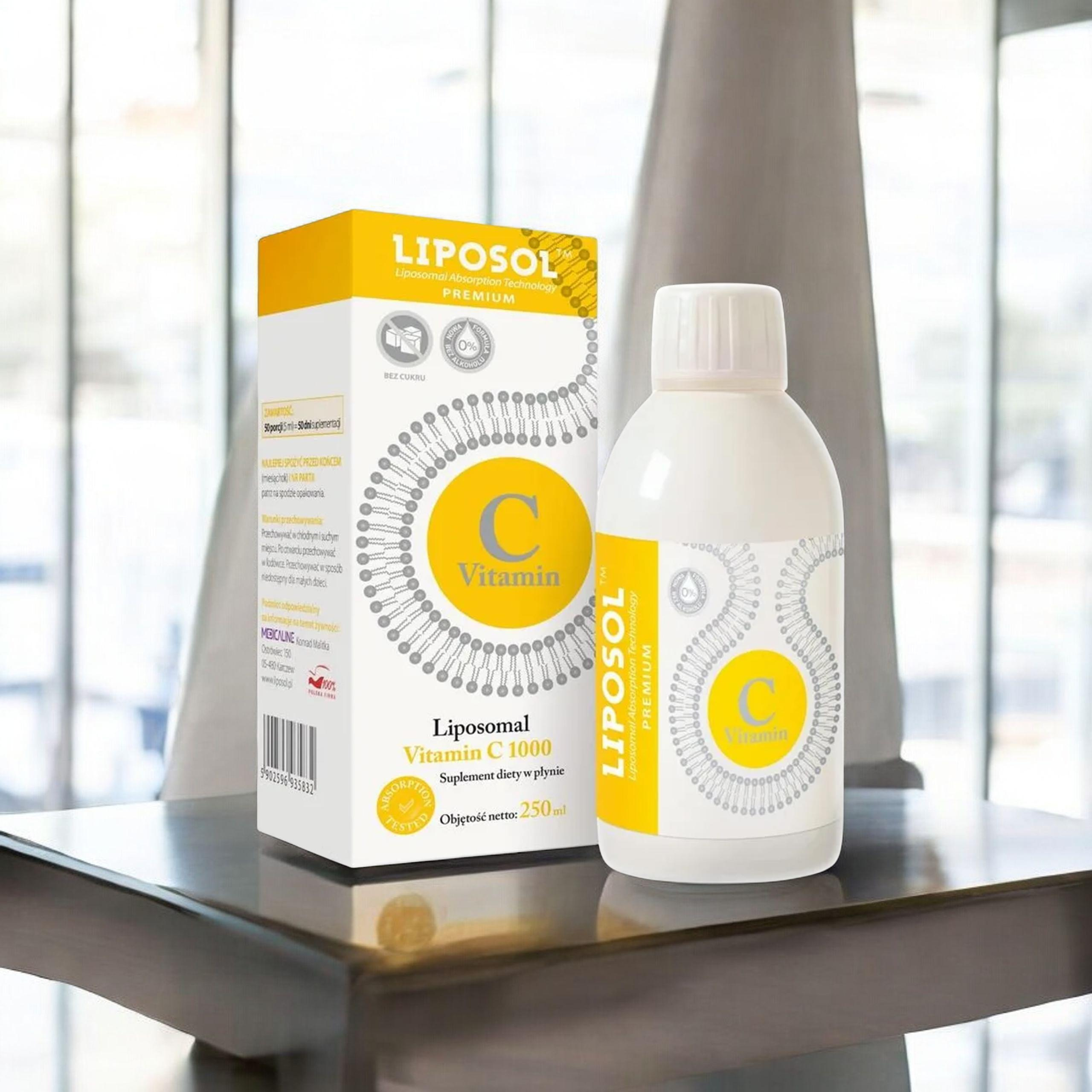 ALINESS - Liposol - Liposomal Vitamin C 1000 - 3x 250ml