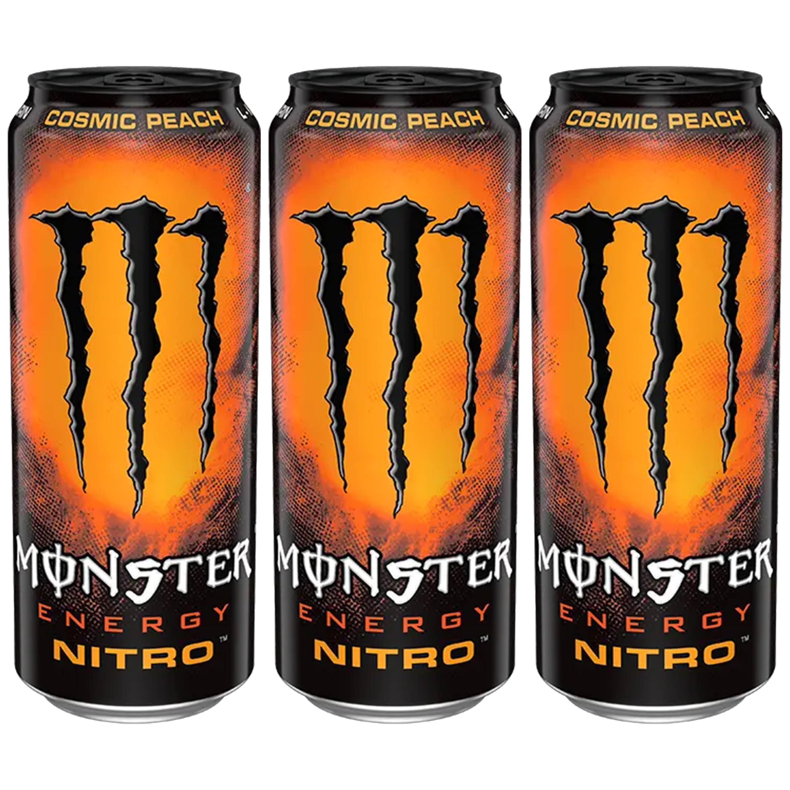 MONSTER Monster Energy Nitro Cosmic Peach - 3x 500ml