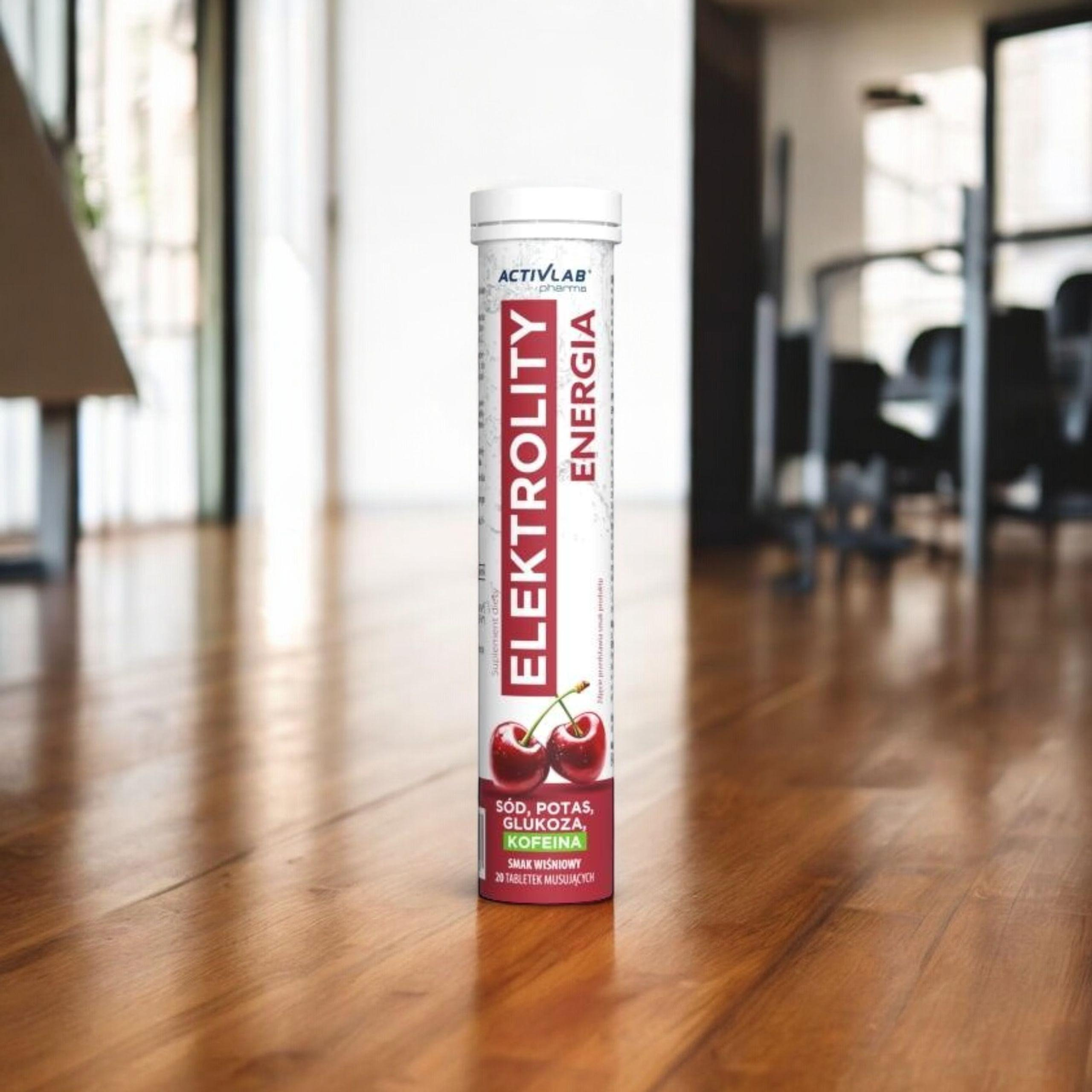 ACTIVLAB PHARMA - Elektrolity Energia - 20tabs - Cherry